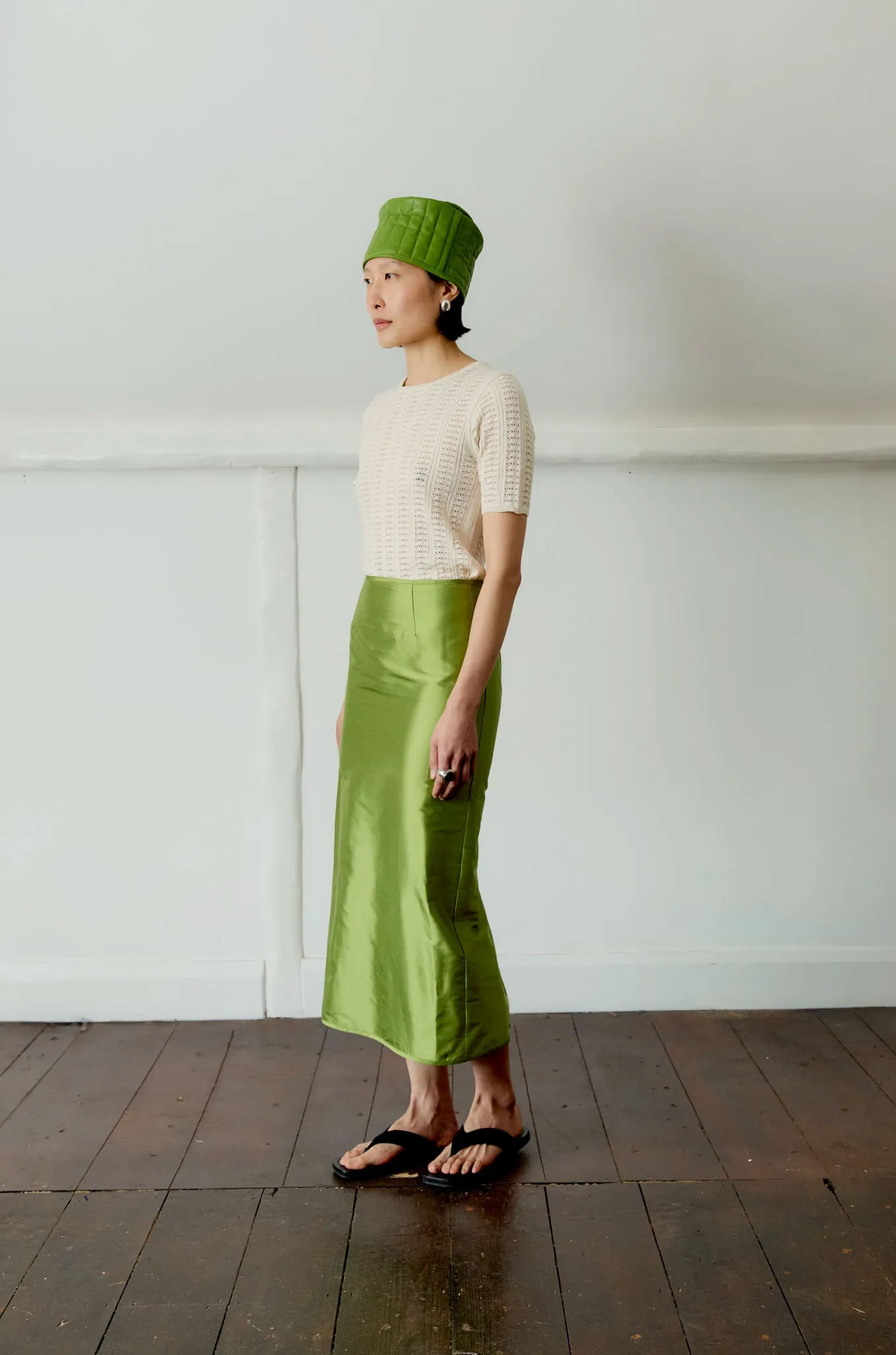 SILK DUPION SADIE SKIRT sold by Cawley product image thumbnail 2