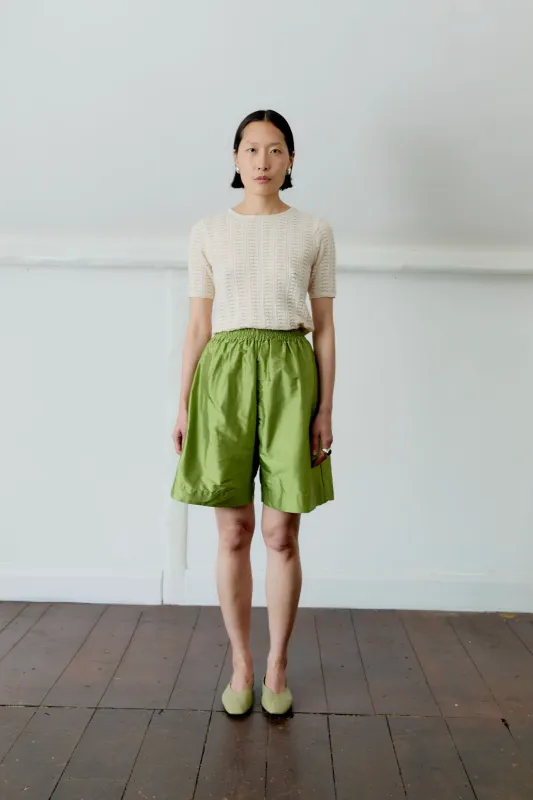 Silk Dupion Hilda Short made by Cawley