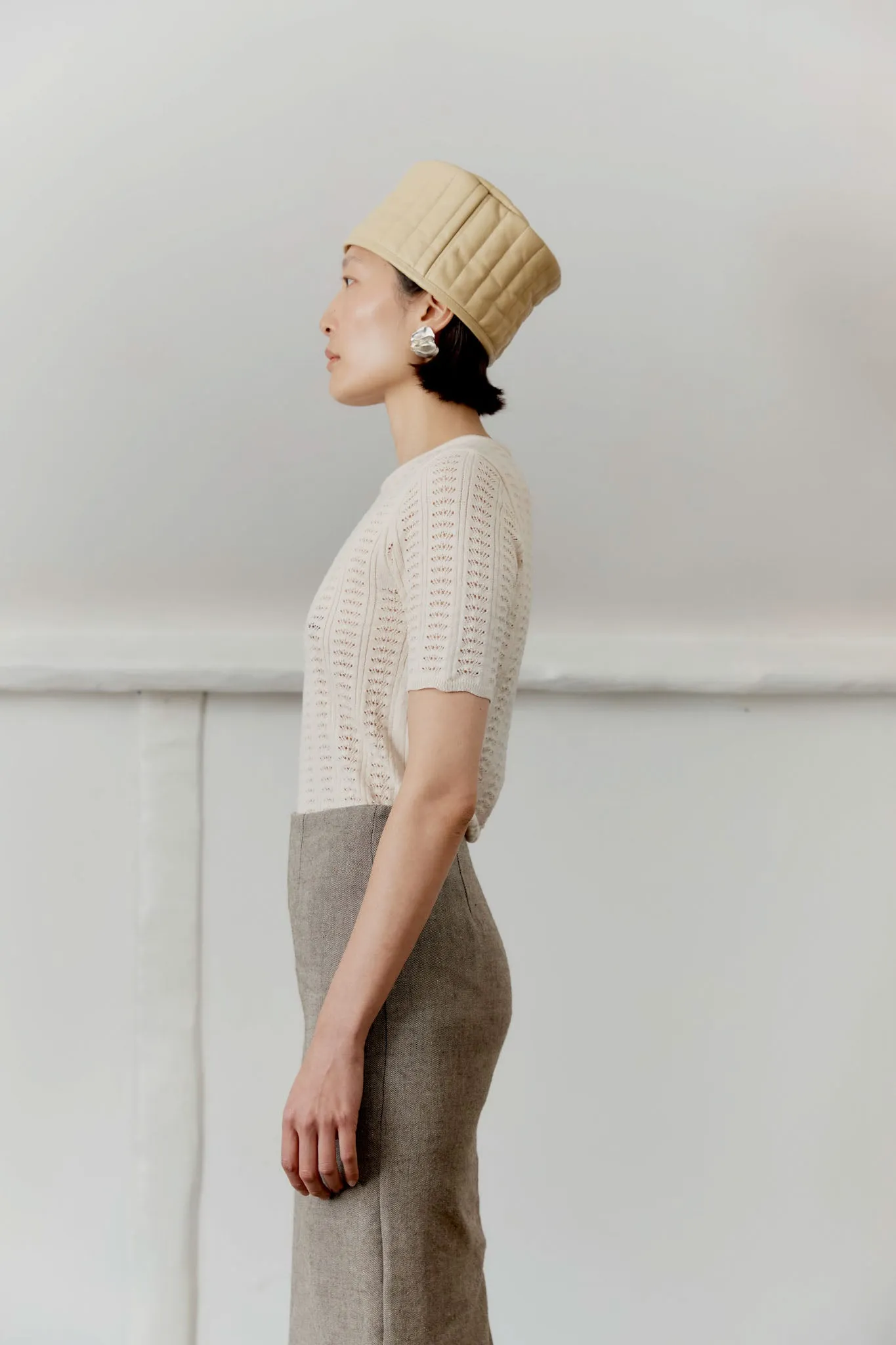 JAPANESE LINEN WOOL SADIE SKIRT sold by Cawley product image thumbnail 5