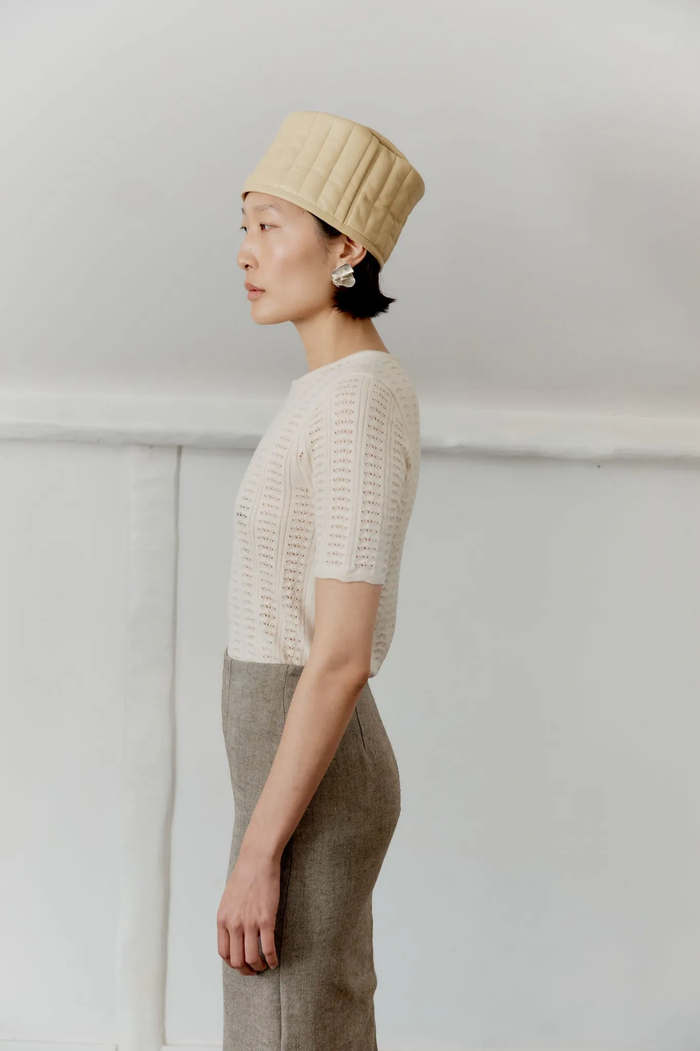 JAPANESE LINEN WOOL SADIE SKIRT sold by Cawley product image thumbnail 3