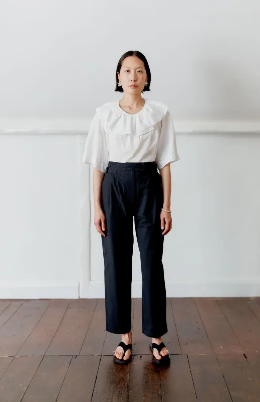 JAPANESE COTTON ENYA TROUSER sold by Cawley