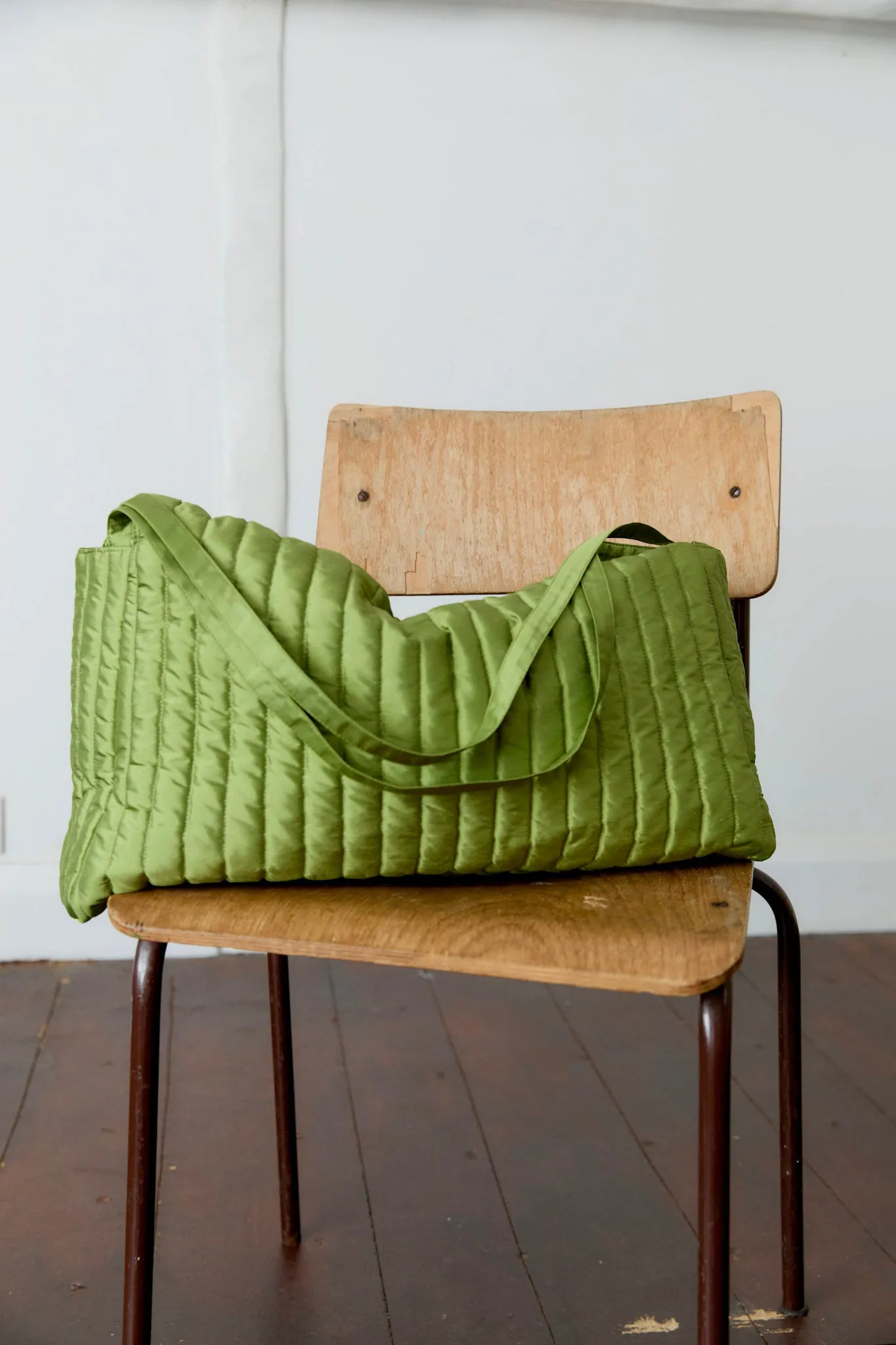 QUILTED SILK DUPION LARGE CLUTCH BAG sold by Cawley product image thumbnail 2