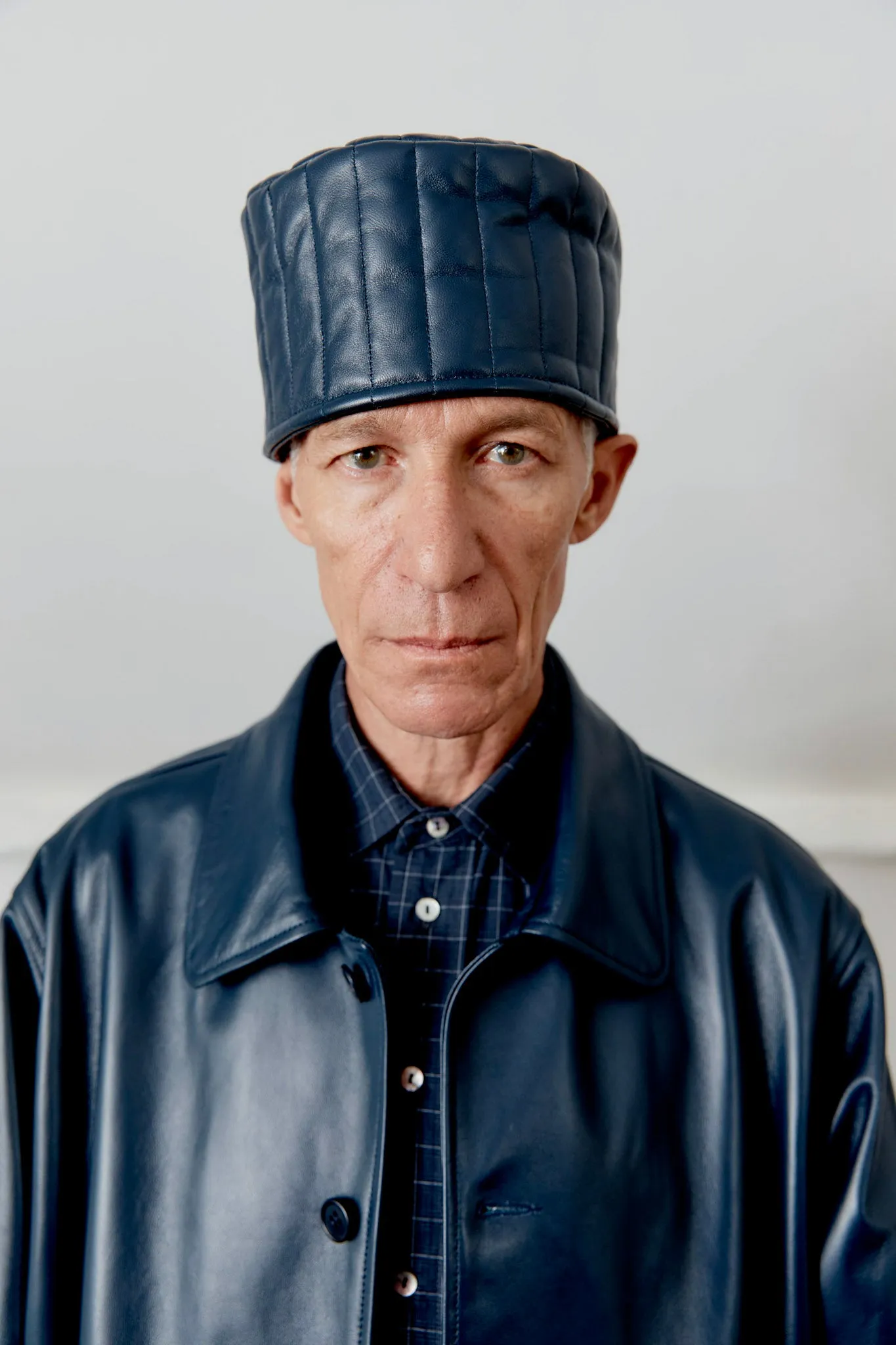 QUILTED LEATHER PILLBOX HAT sold by Cawley product image thumbnail 3