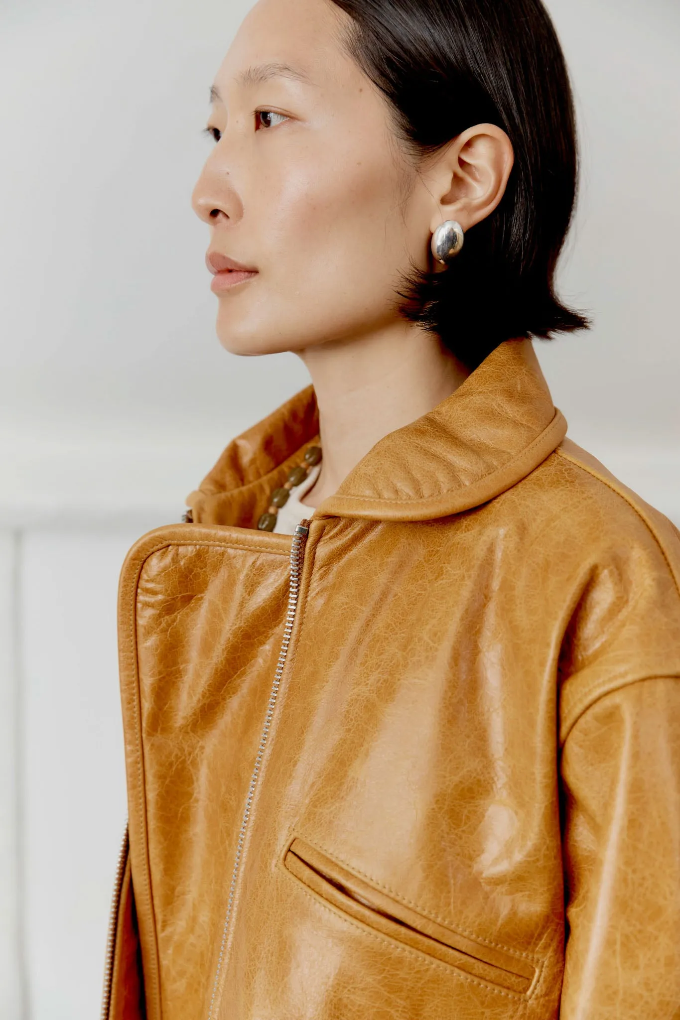 LEATHER FLYING JACKET sold by Cawley product image thumbnail 5