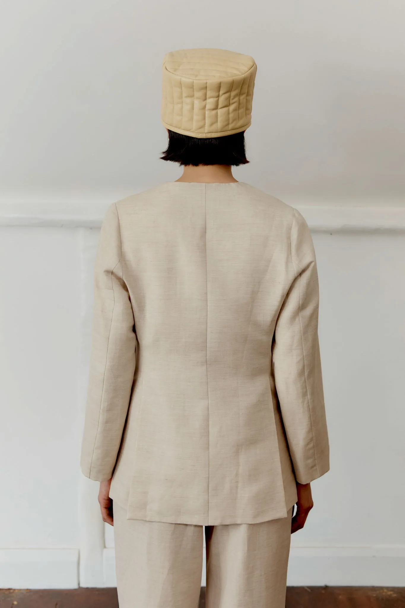 British Wool/Linen Blend Constance Jacket sold by Cawley product image thumbnail 2