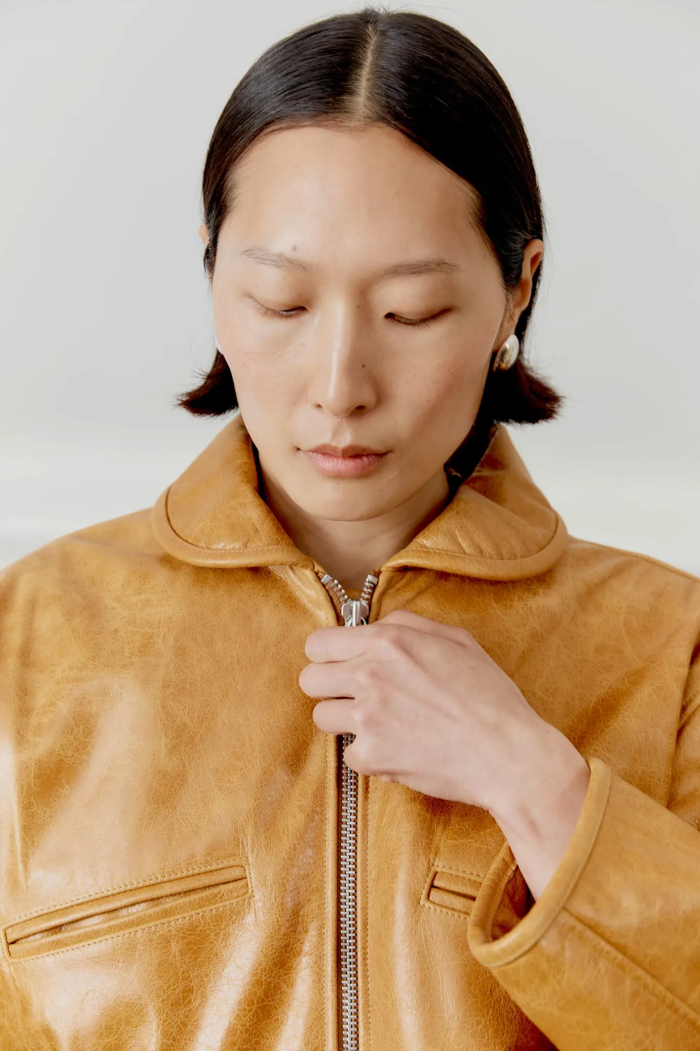 LEATHER FLYING JACKET sold by Cawley product image thumbnail 2