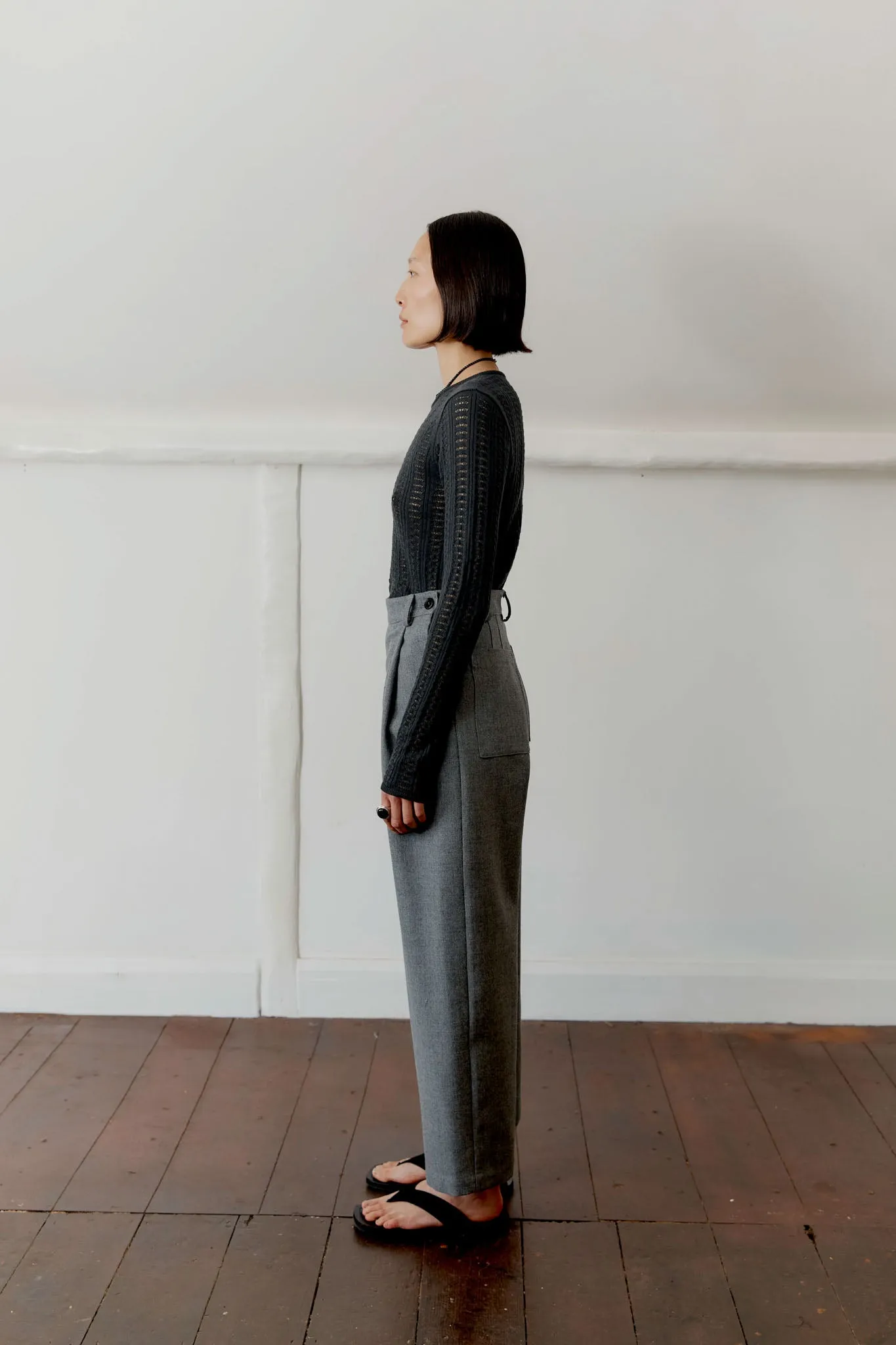 BRITISH WOOL GEORGIA TROUSER sold by Cawley product image thumbnail 3