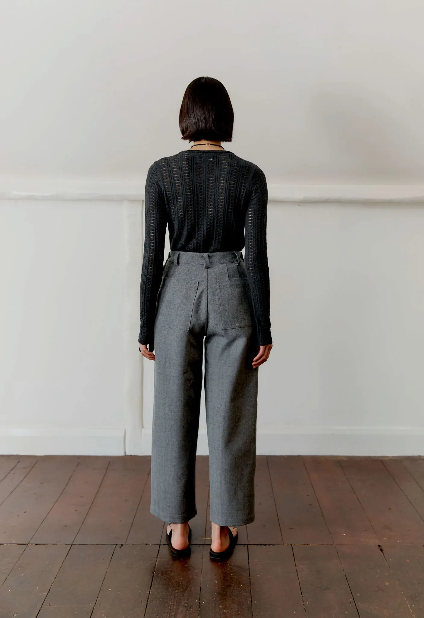 BRITISH WOOL GEORGIA TROUSER sold by Cawley product image thumbnail 2