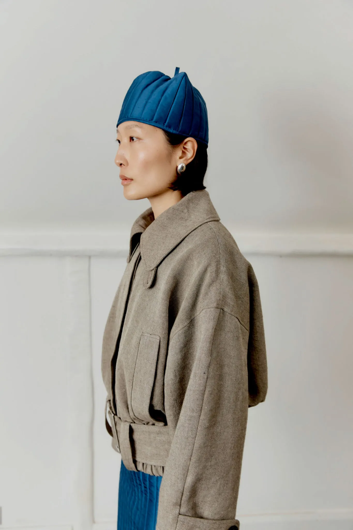 JAPANESE LINEN WOOL NARA JACKET sold by Cawley product image thumbnail 3