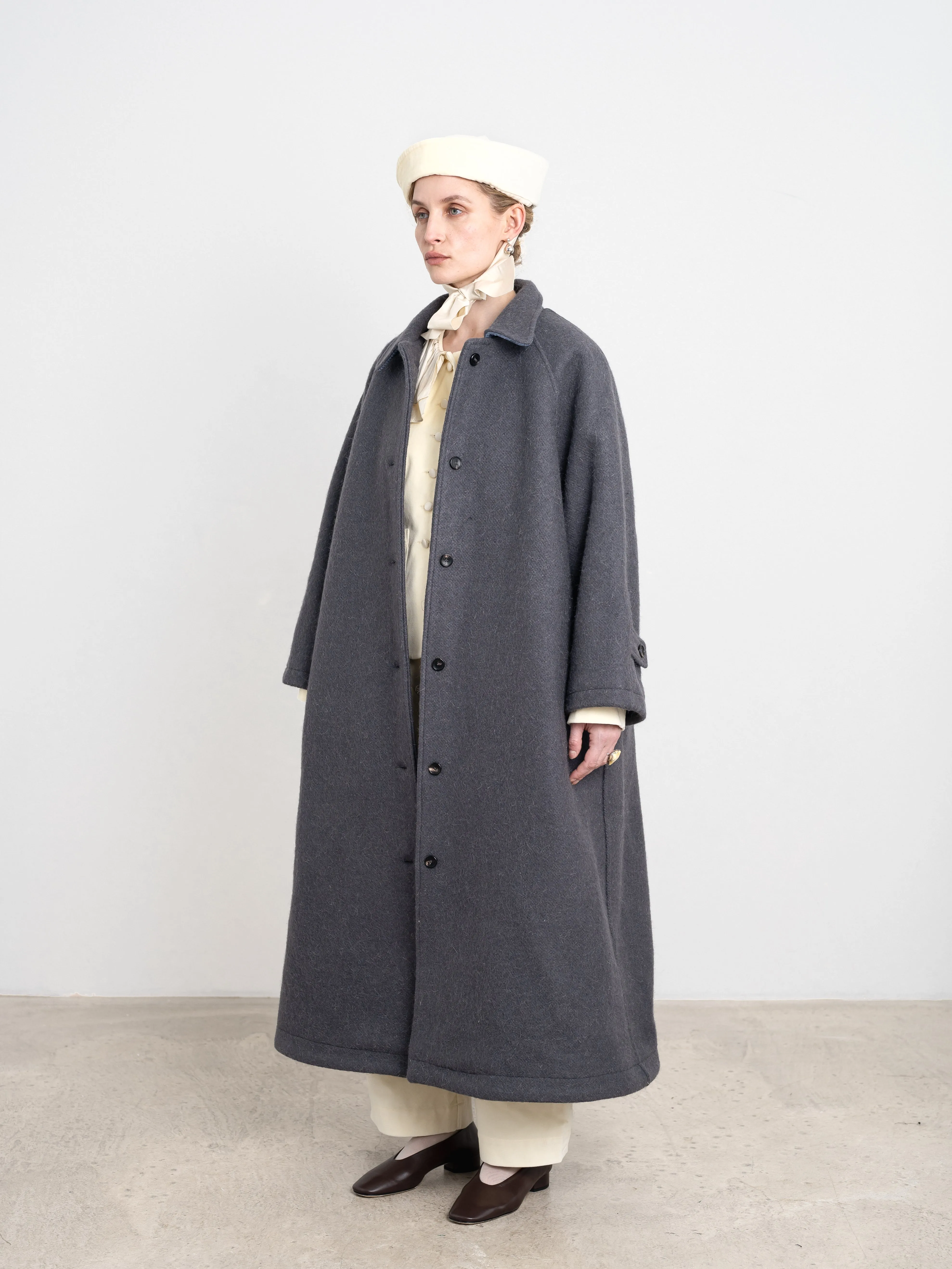 Portuguese Hairy Wool Wickham Coat sold by Cawley product image thumbnail 2
