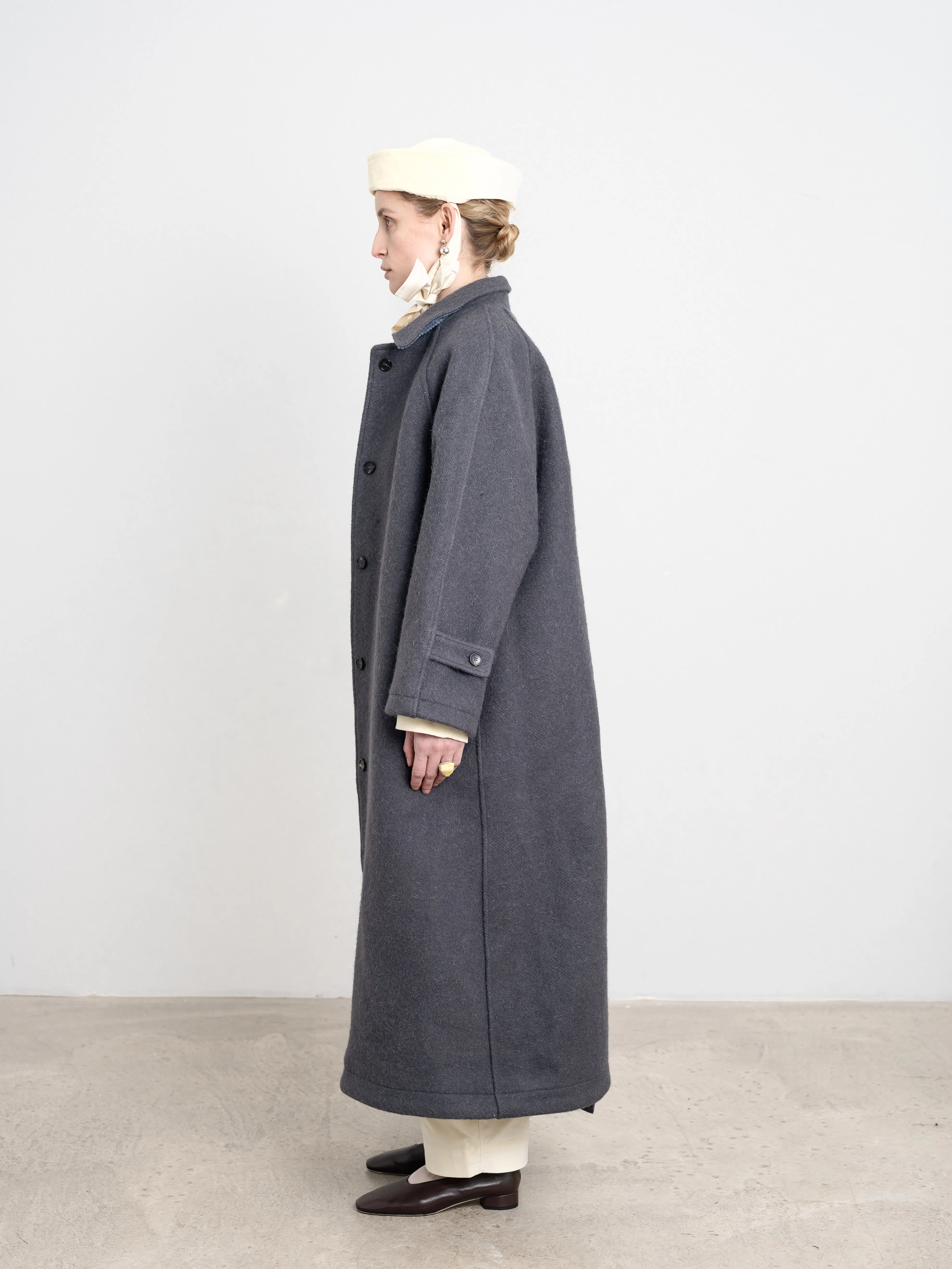 Portuguese Hairy Wool Wickham Coat sold by Cawley product image thumbnail 3