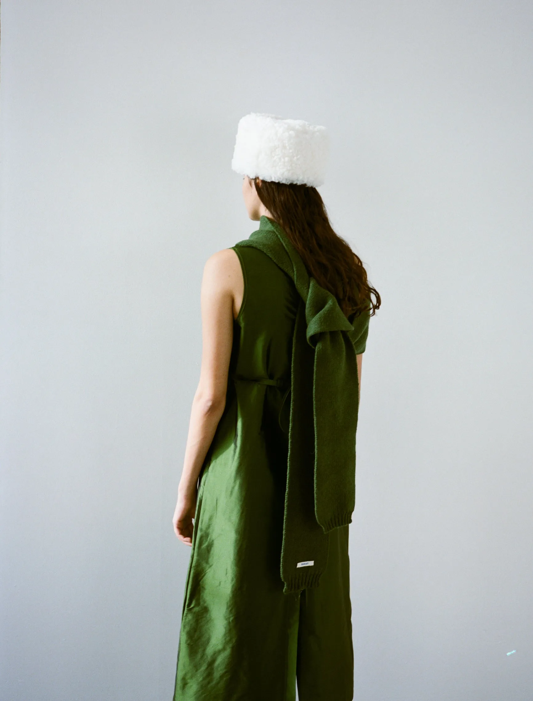 Merino Wool Long Scarf sold by Cawley product image thumbnail 2