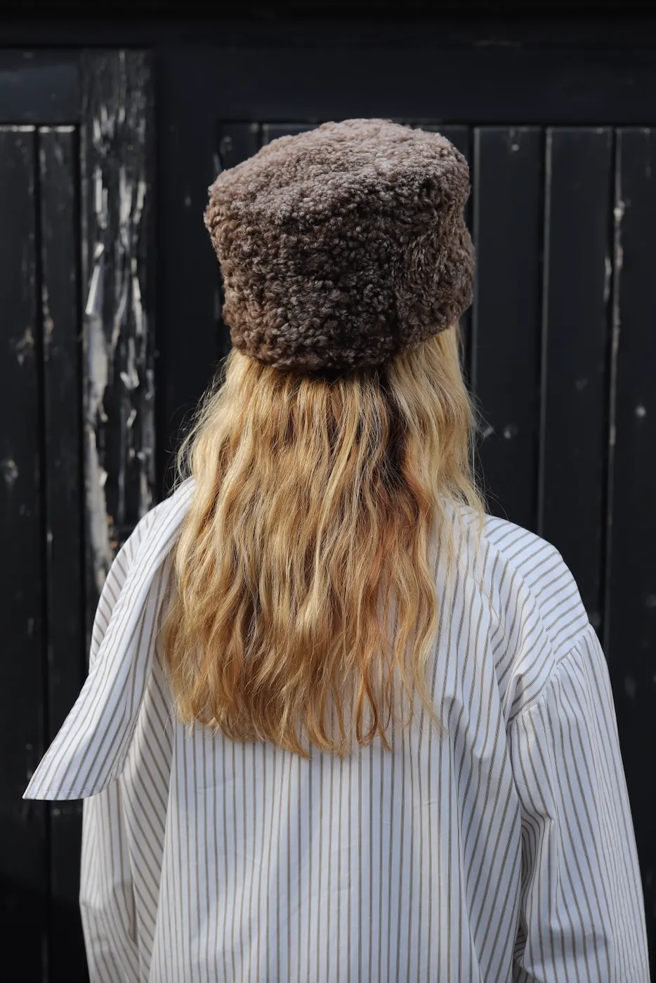 Teddy Curly Hair Pillbox Hat sold by Cawley