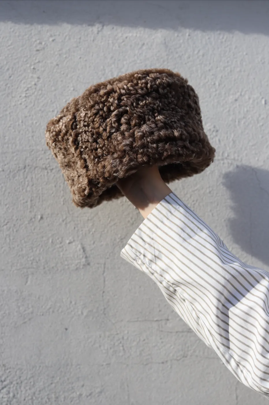 Teddy Curly Hair Pillbox Hat sold by Cawley product image thumbnail 2