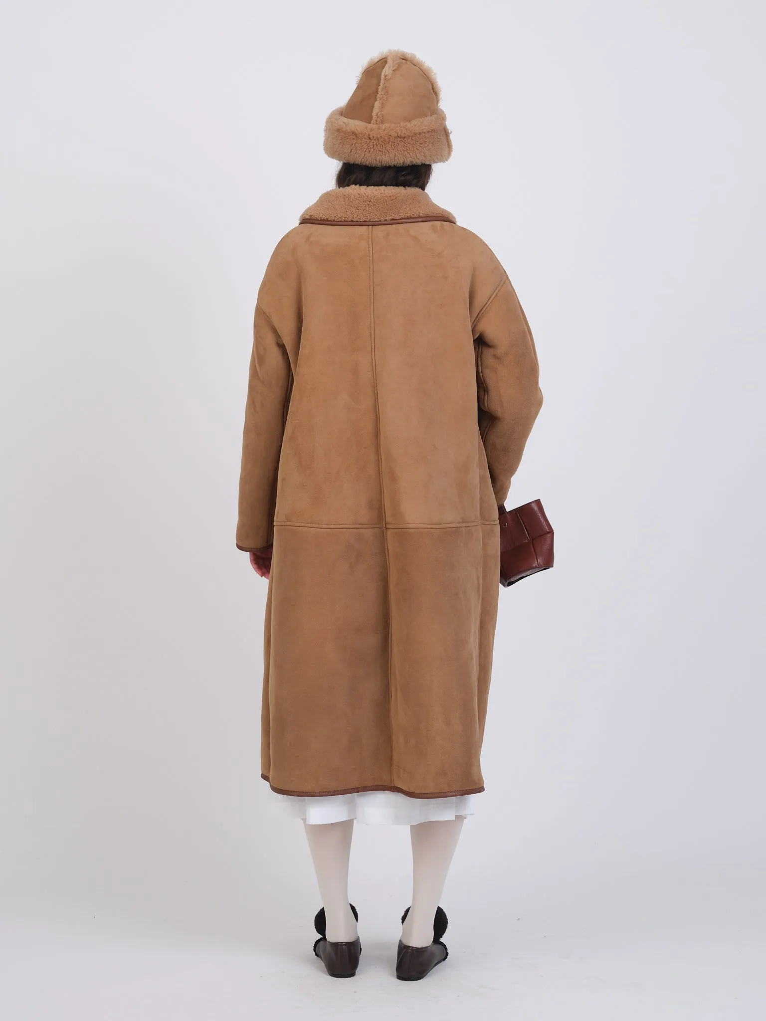 REVERSIBLE SUEDE BACK ROO COAT sold by Cawley product image thumbnail 3