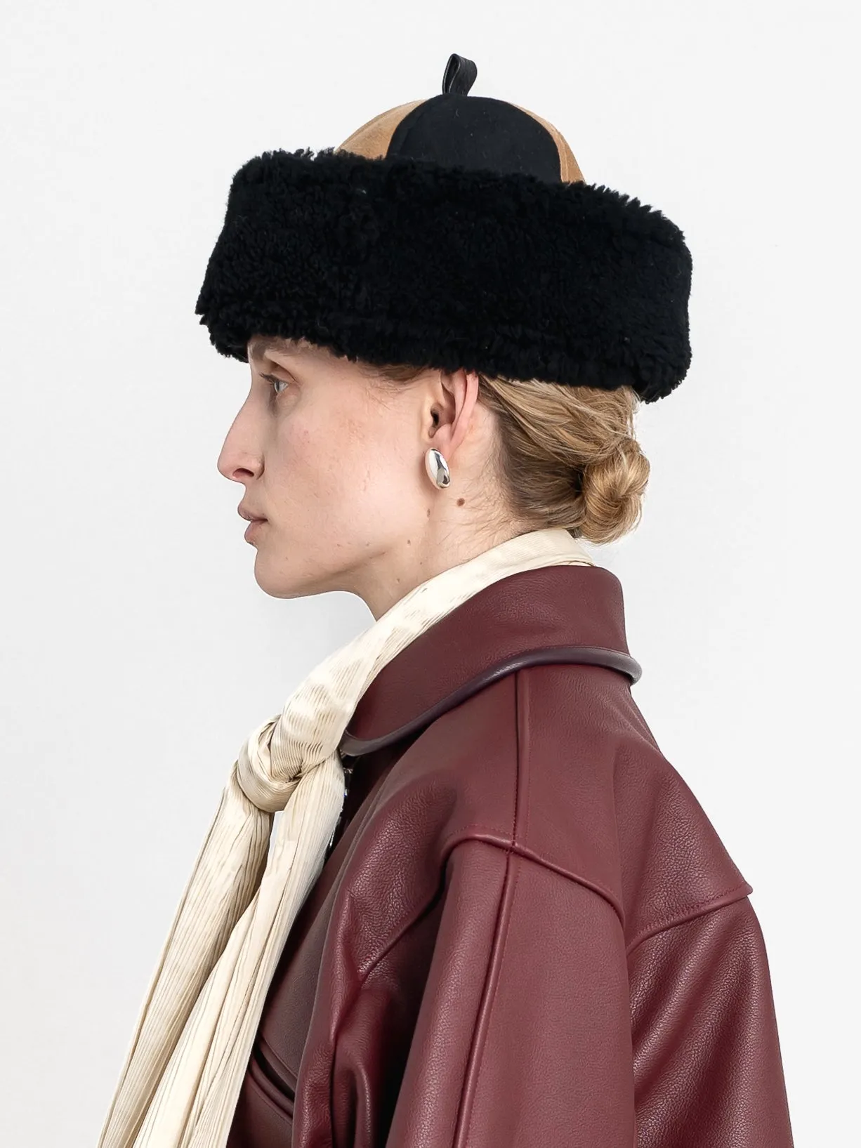 SHEEPSKIN PANEL CAP sold by Cawley product image thumbnail 4