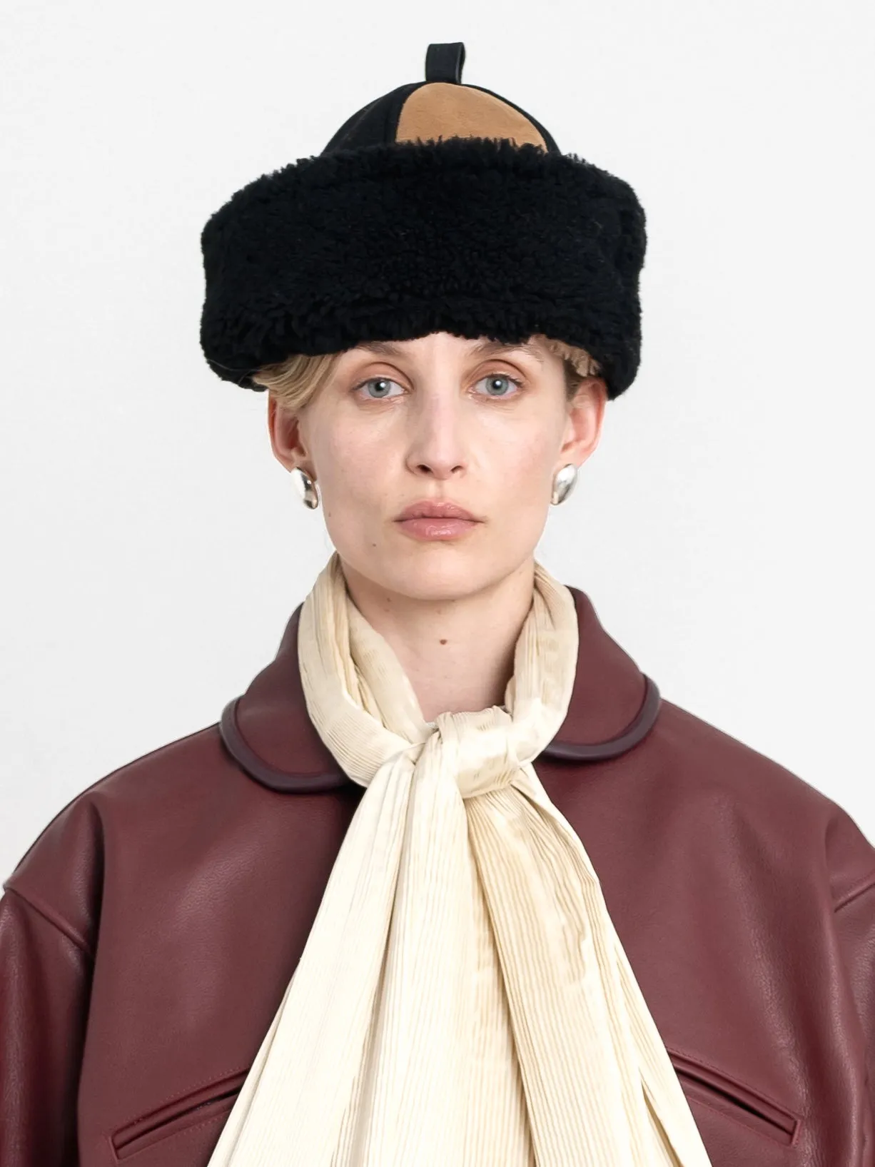 SHEEPSKIN PANEL CAP sold by Cawley product image thumbnail 2