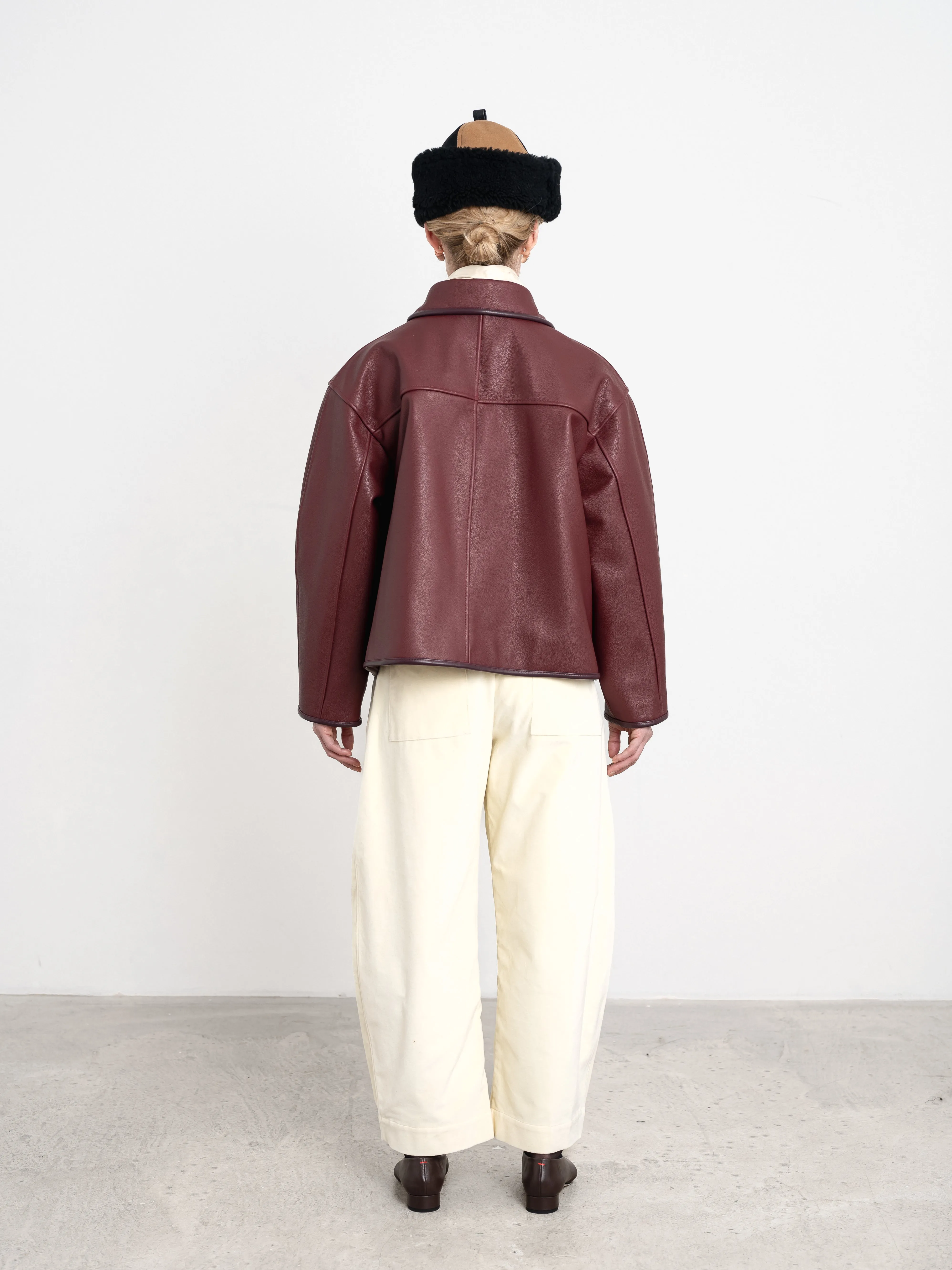 LEATHER FLYING JACKET sold by Cawley product image thumbnail 4