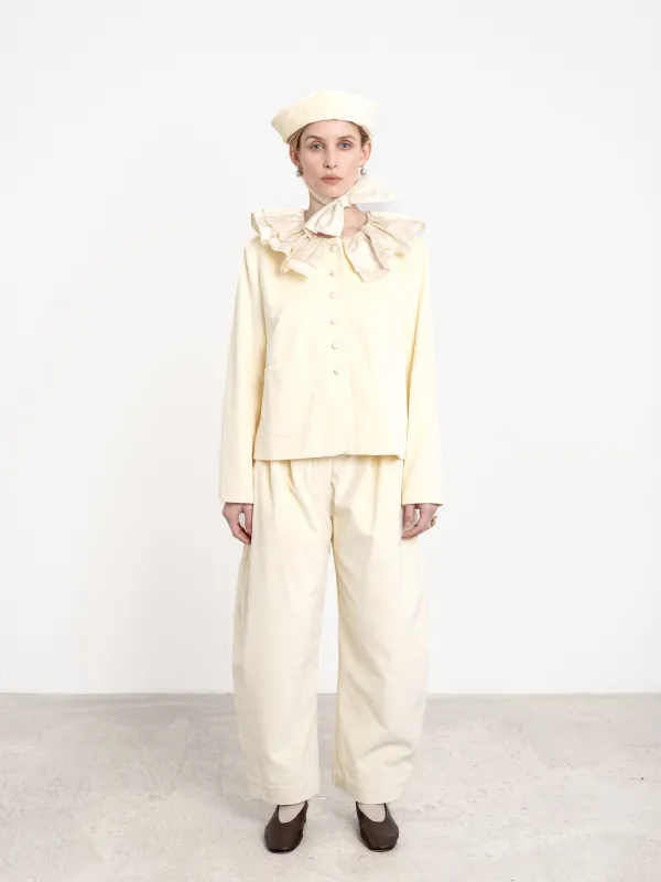 BRITISH COTTON VELVET ROWAN JACKET made by Cawley