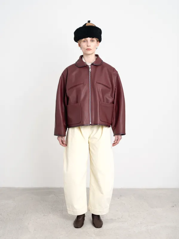 LEATHER FLYING JACKET sold by Cawley