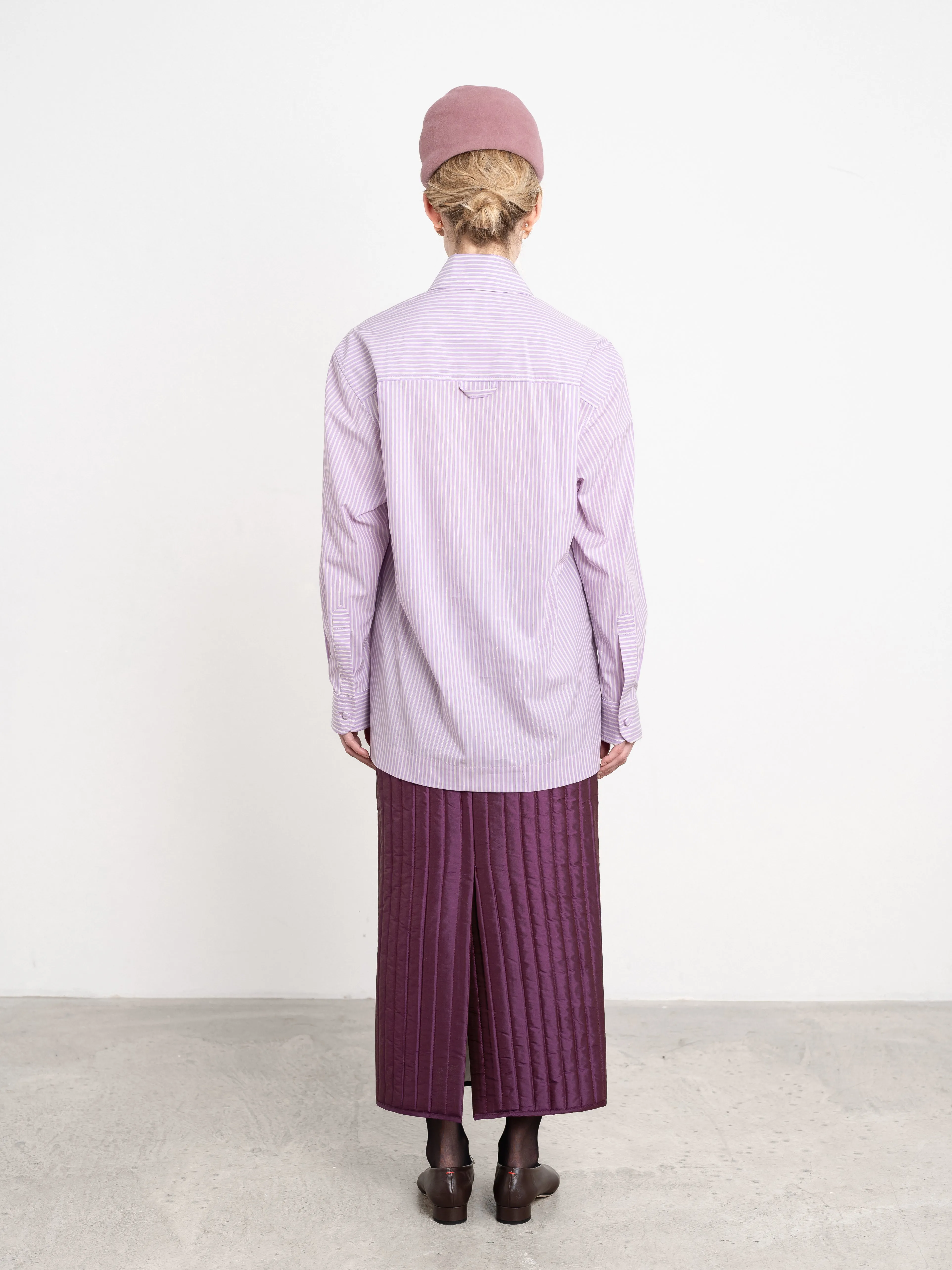 JAPANESE COTTON STRIPE JUNE SHIRT sold by Cawley product image thumbnail 4