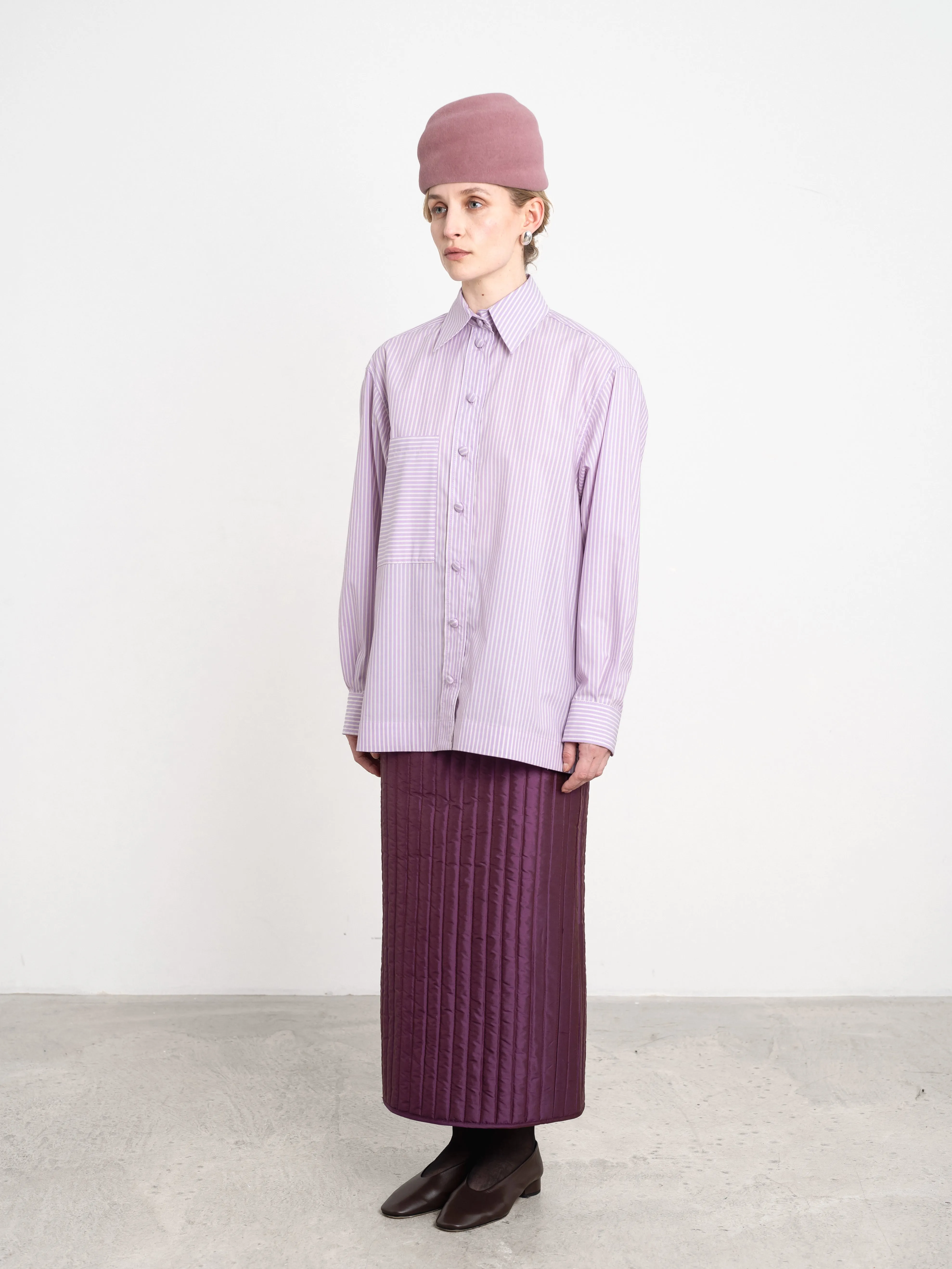 JAPANESE COTTON STRIPE JUNE SHIRT sold by Cawley product image thumbnail 2