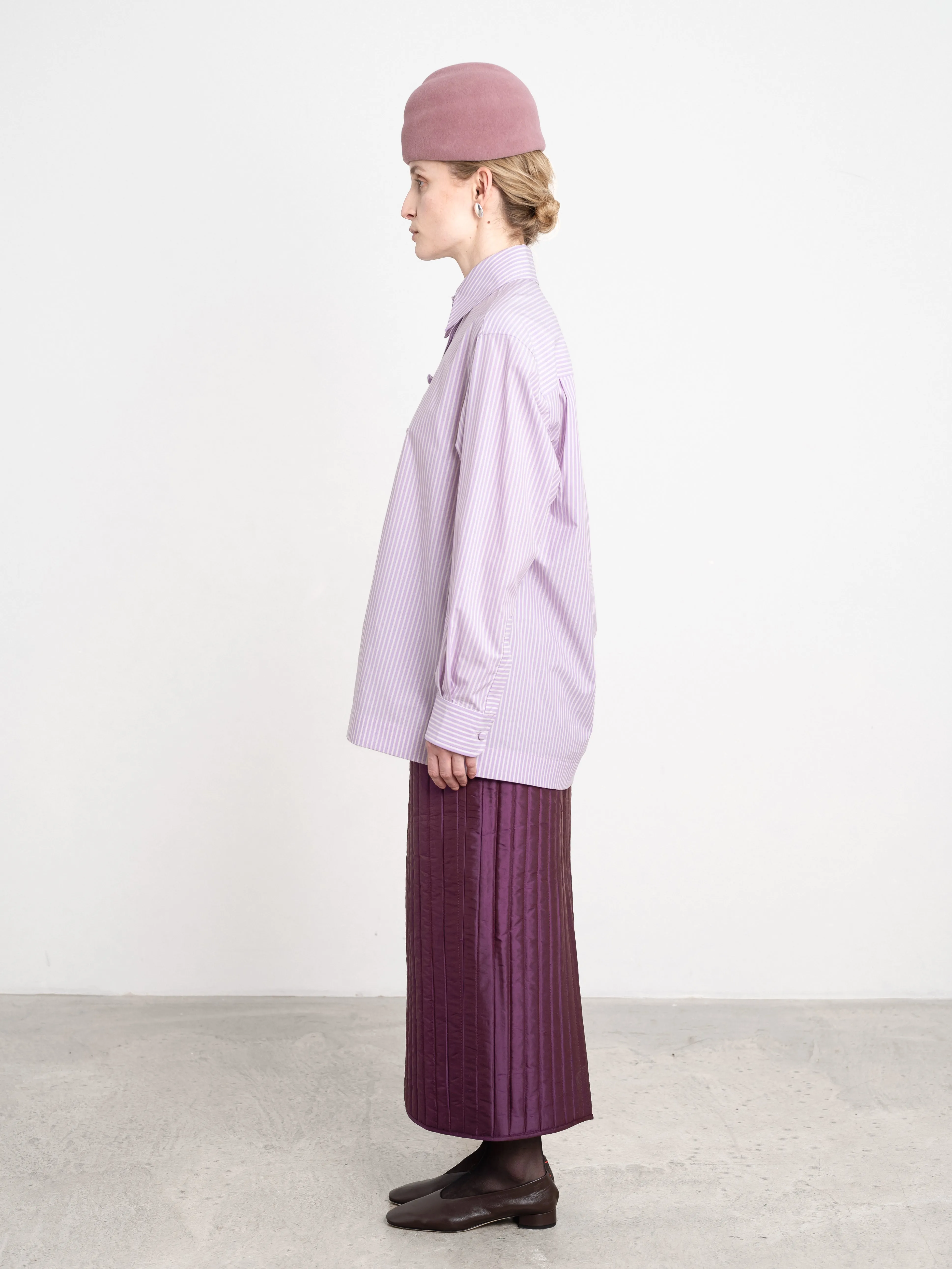 JAPANESE COTTON STRIPE JUNE SHIRT sold by Cawley product image thumbnail 3