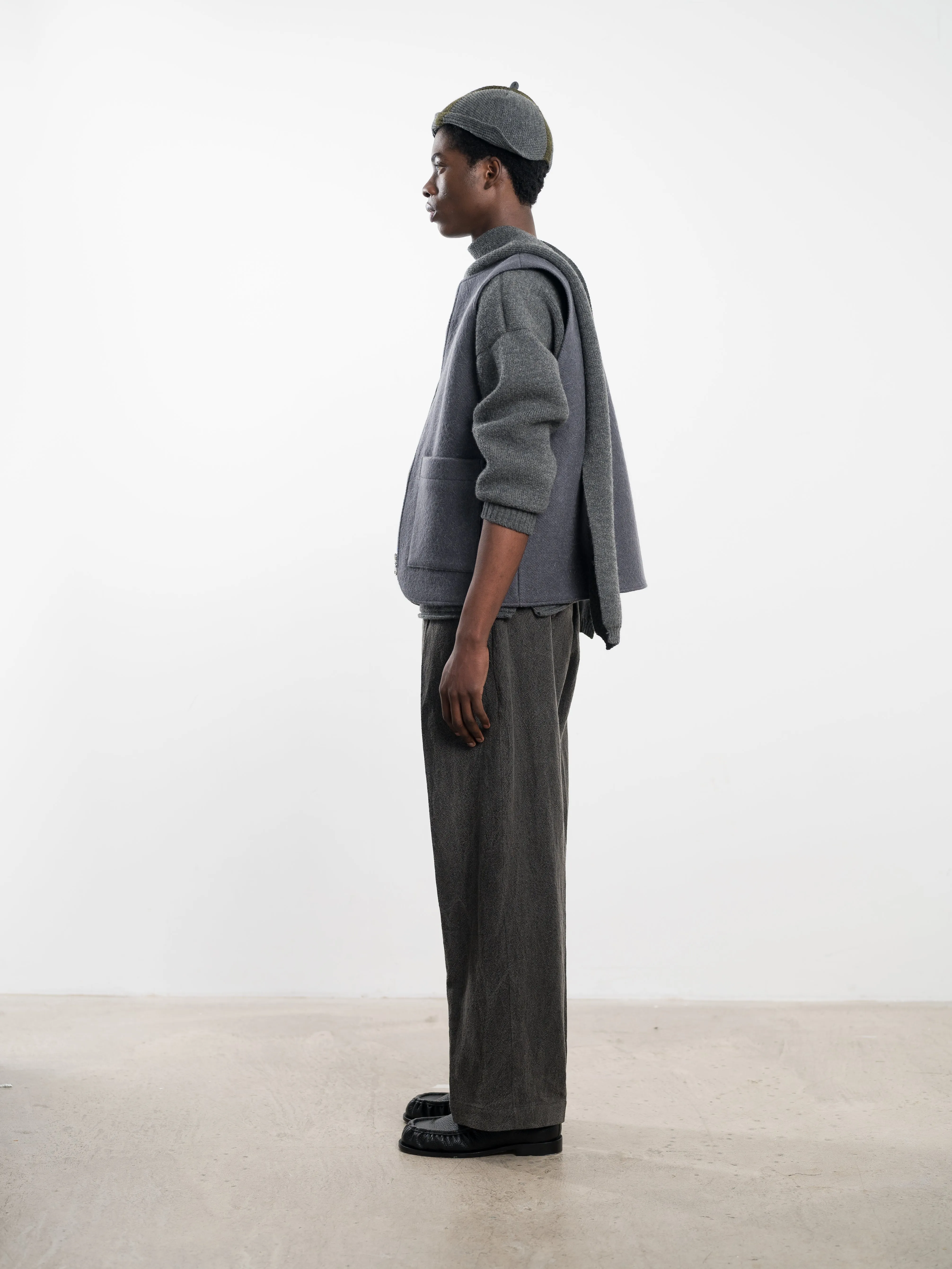 PORTUGUESE HAIRY WOOL RIVER VEST sold by Cawley product image thumbnail 3