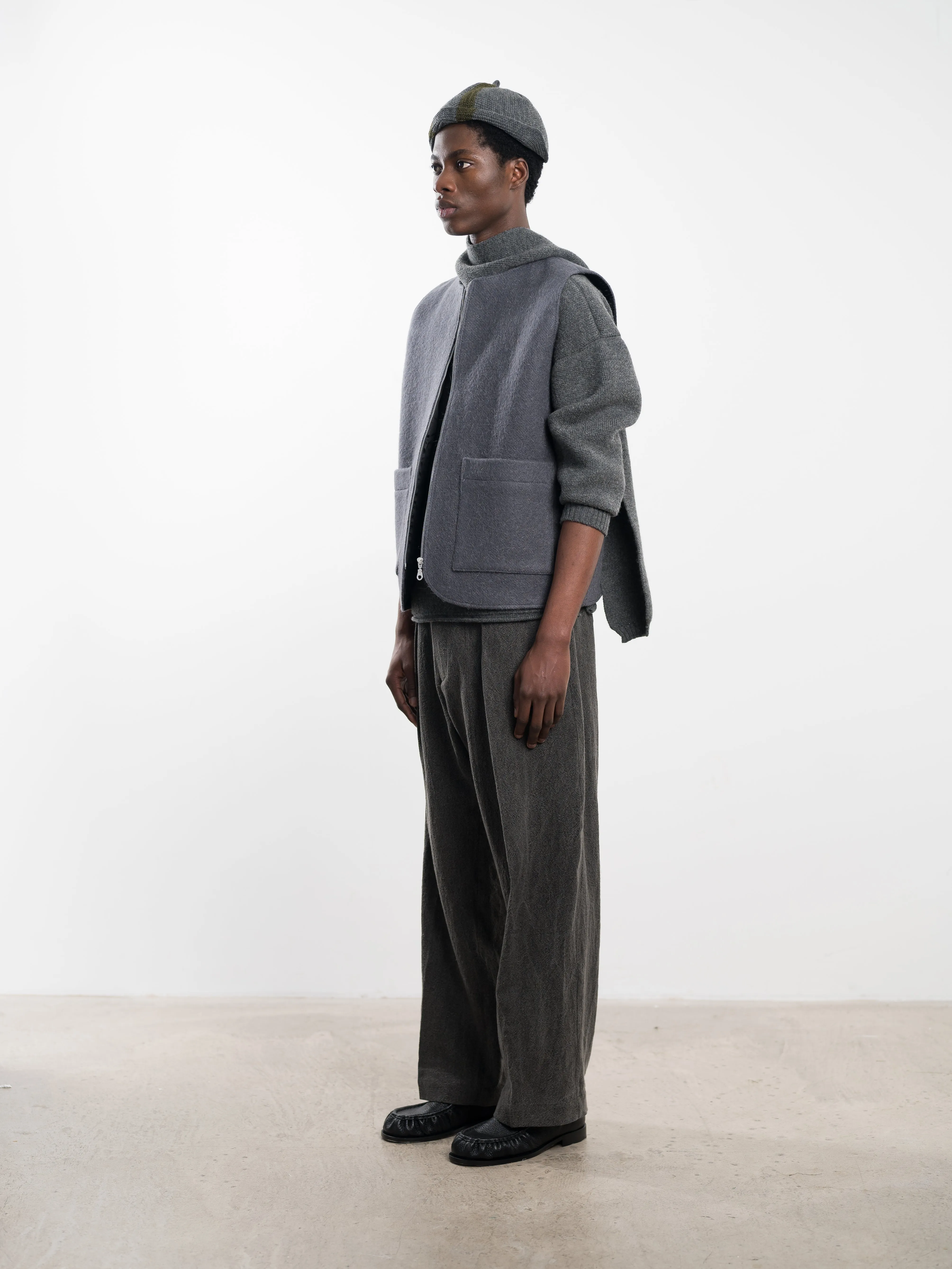 PORTUGUESE HAIRY WOOL RIVER VEST sold by Cawley product image thumbnail 2