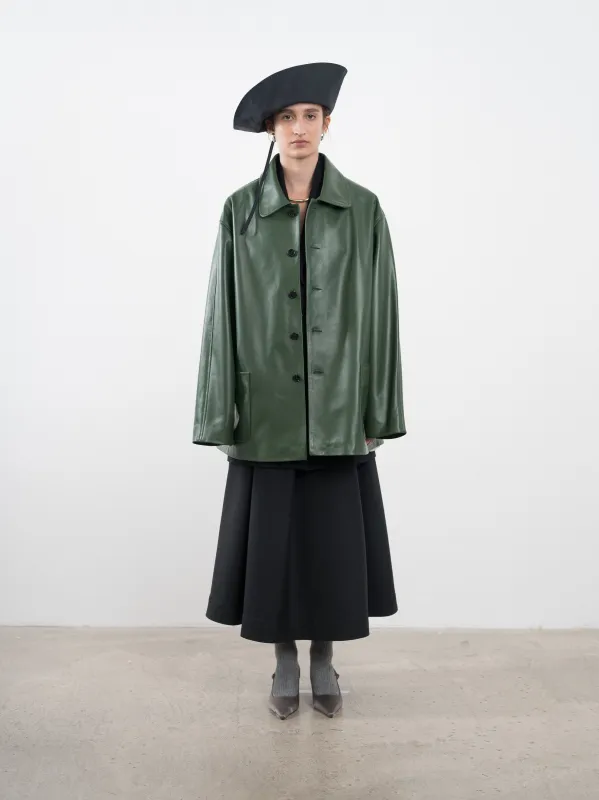 LEATHER QUINN JACKET sold by Cawley