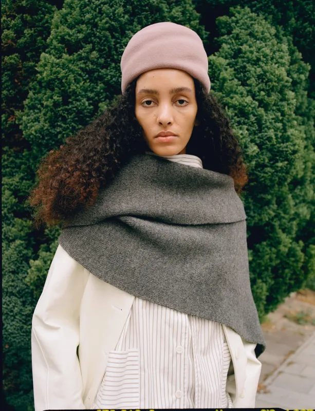 BRITISH MERINO WOOL SCARF made by Cawley