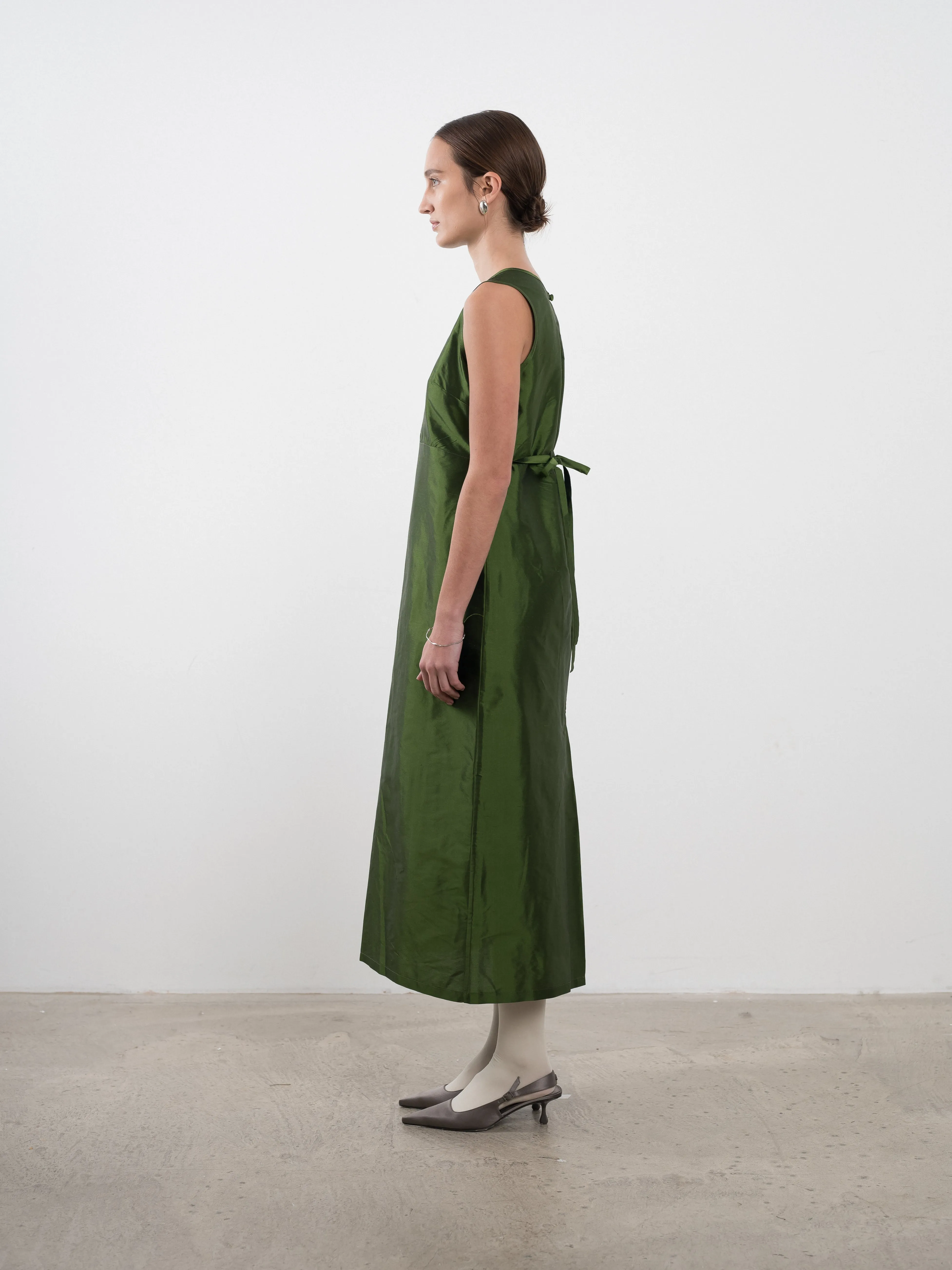 SILK DUPION ERIKA DRESS sold by Cawley product image thumbnail 3