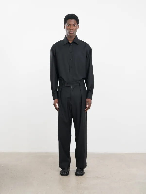 BRITISH WOOL SILAS TROUSER sold by Cawley