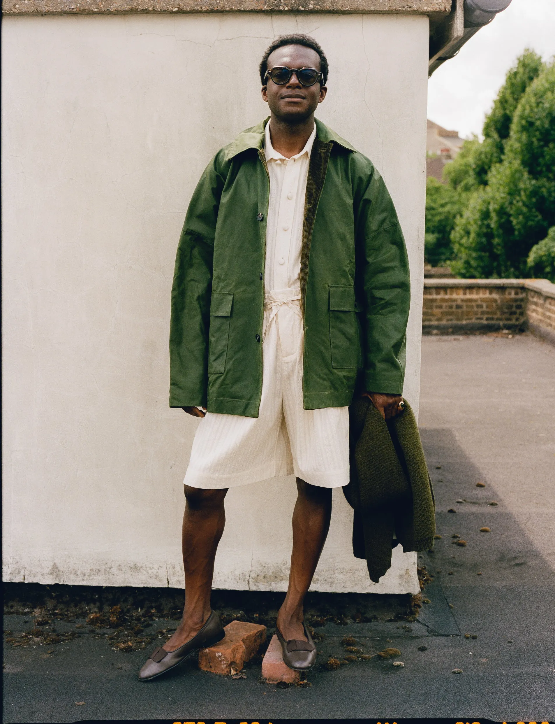 BRITISH WAXED COTTON AMIS MAC sold by Cawley