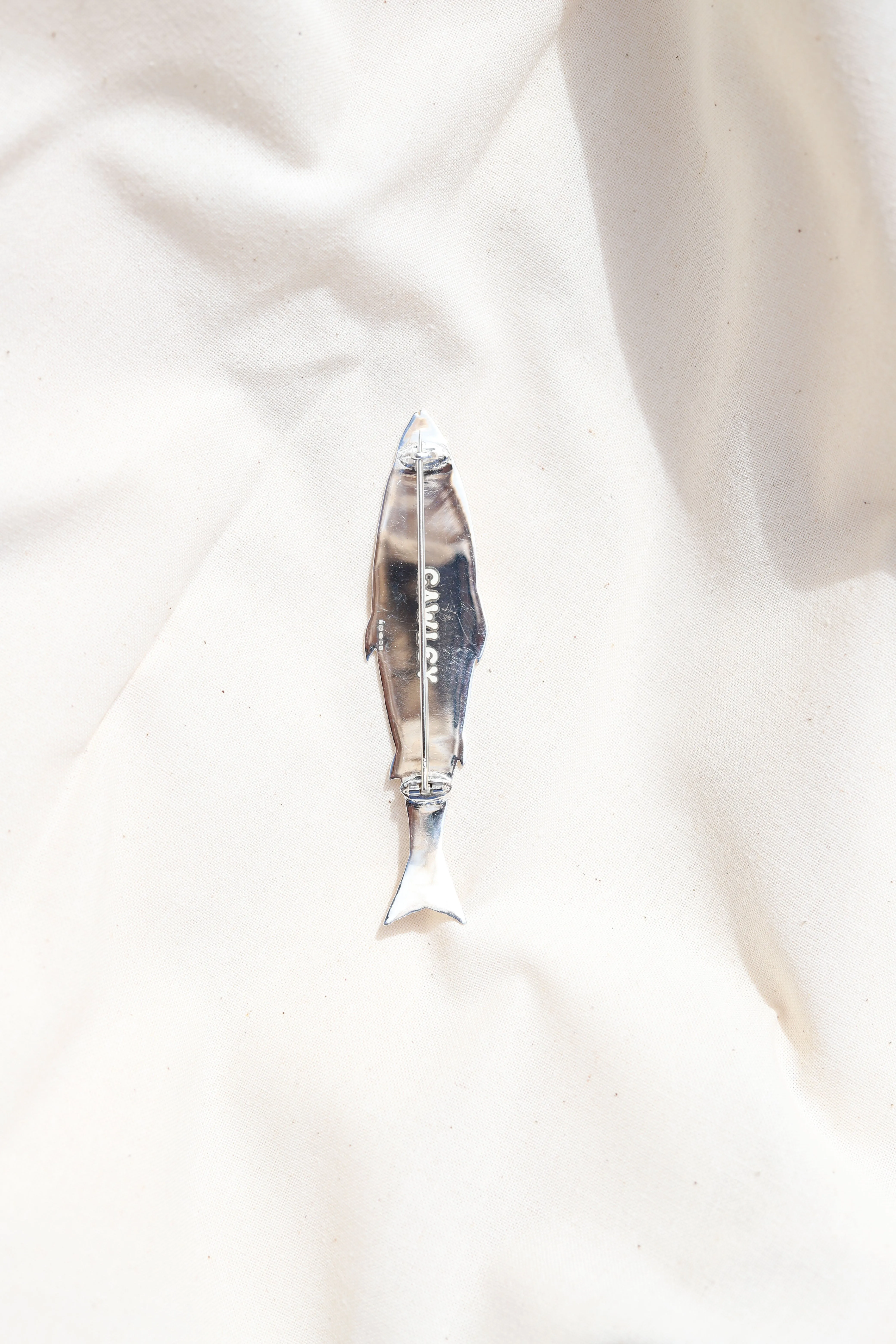 Fish Pin - 925 Sterling Silver sold by Cawley product image thumbnail 2