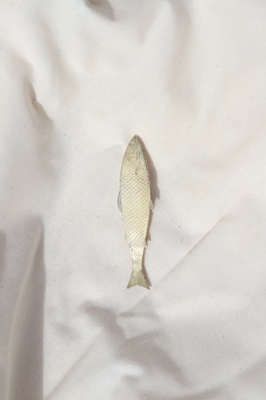 Fish Pin - Brass made by Cawley