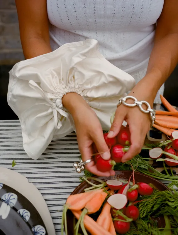 Silk Scrunchie made by Cawley