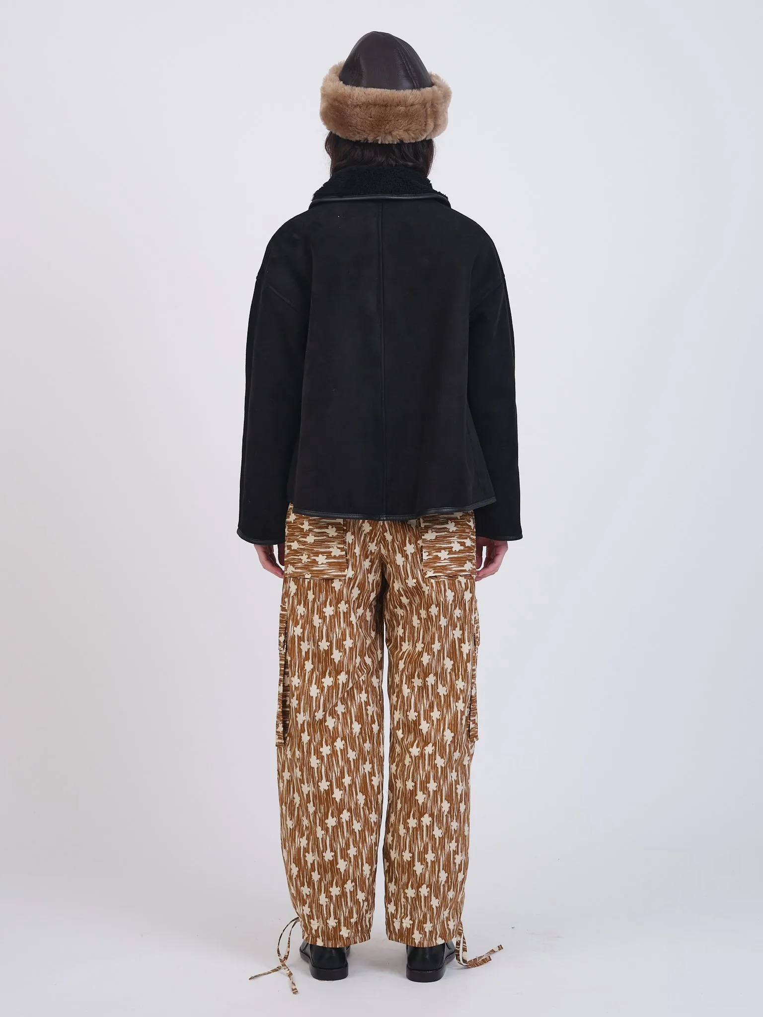 SUEDE BACK CURLY HAIR AVIS JACKET sold by Cawley product image thumbnail 2