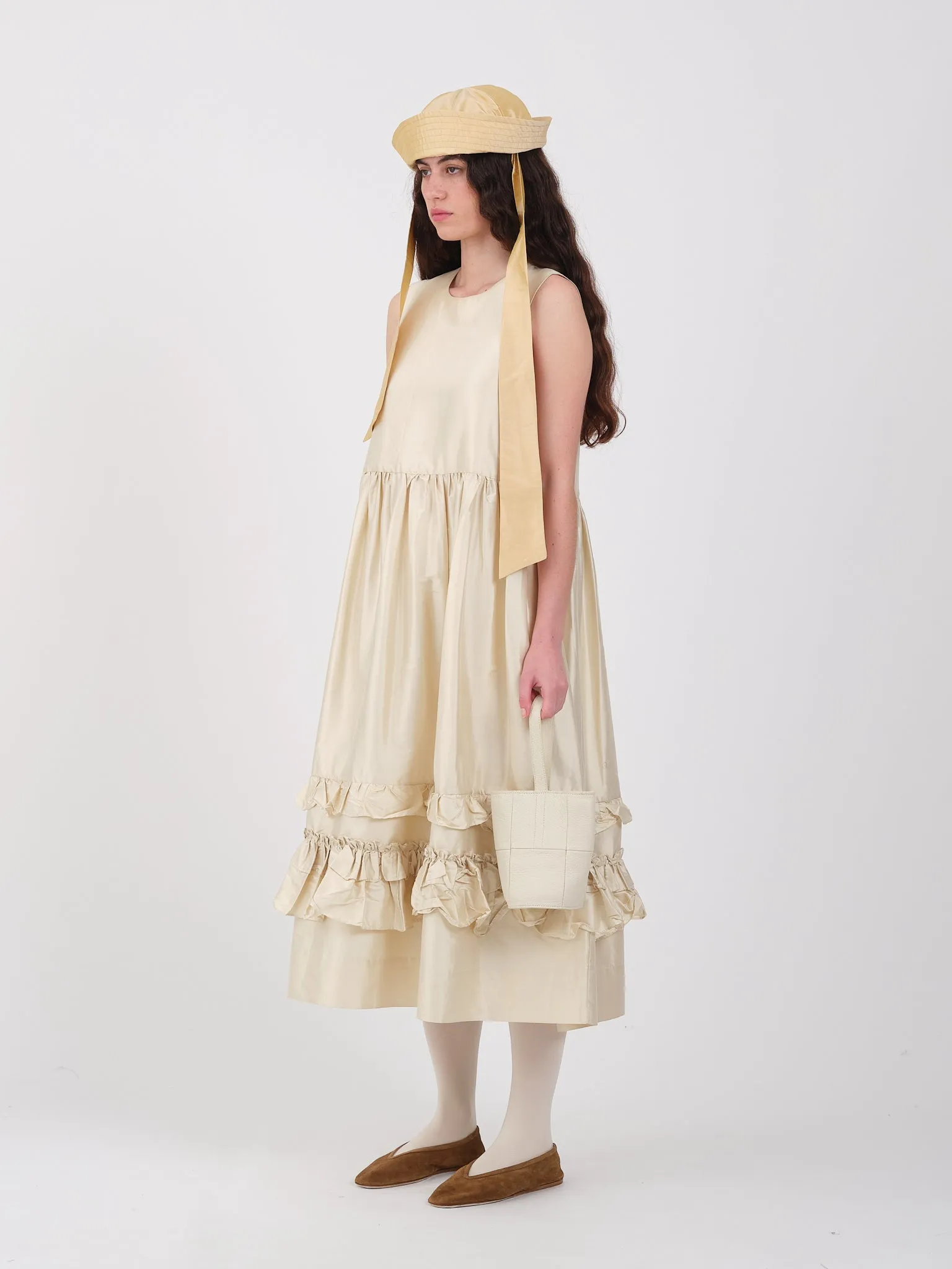 SILK DUPION GENEVIEVE DRESS sold by Cawley product image thumbnail 2