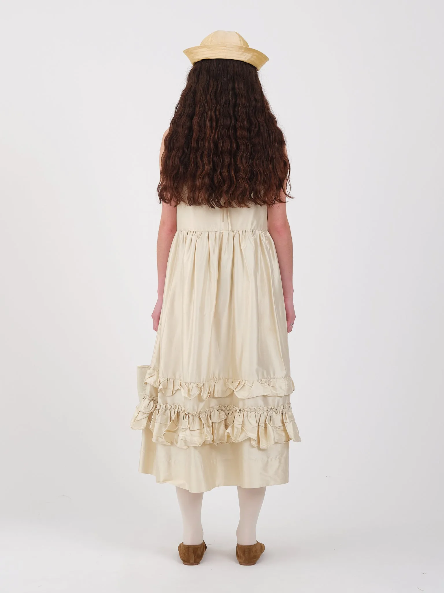 SILK DUPION GENEVIEVE DRESS sold by Cawley product image thumbnail 4