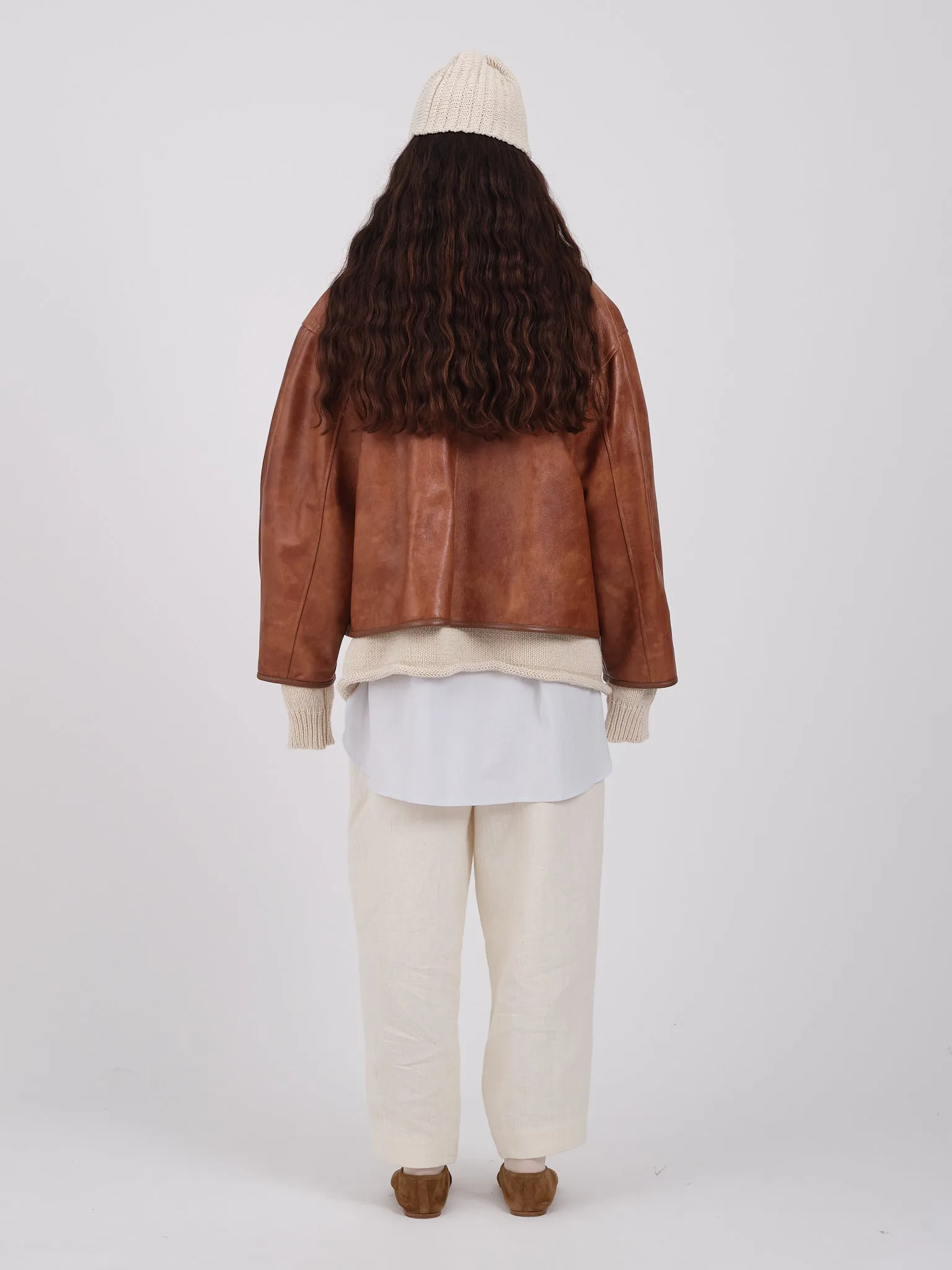 LEATHER FLYING JACKET sold by Cawley product image thumbnail 4