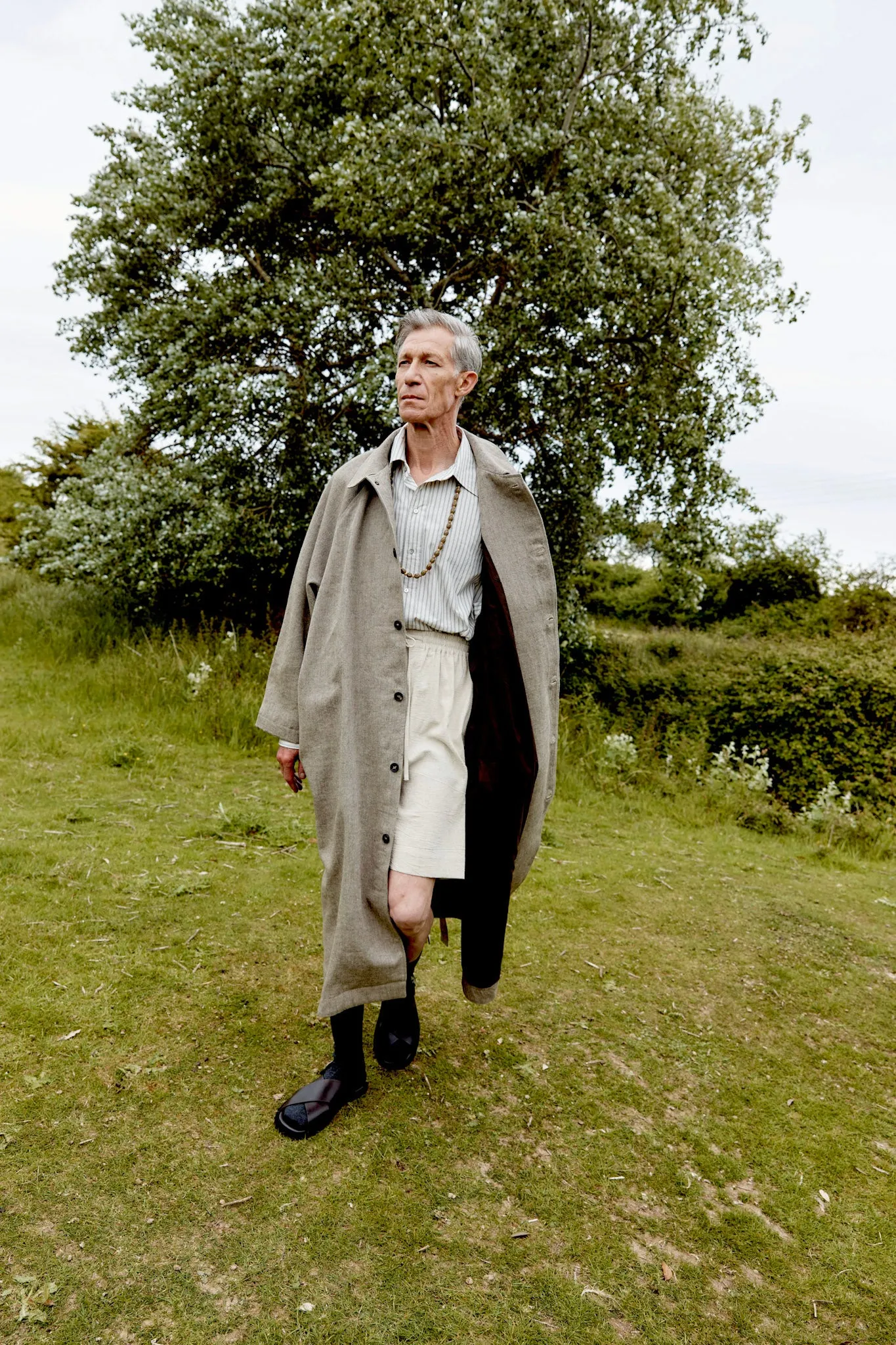 JAPANESE LINEN/WOOL WICKHAM MAC sold by Cawley product image thumbnail 2