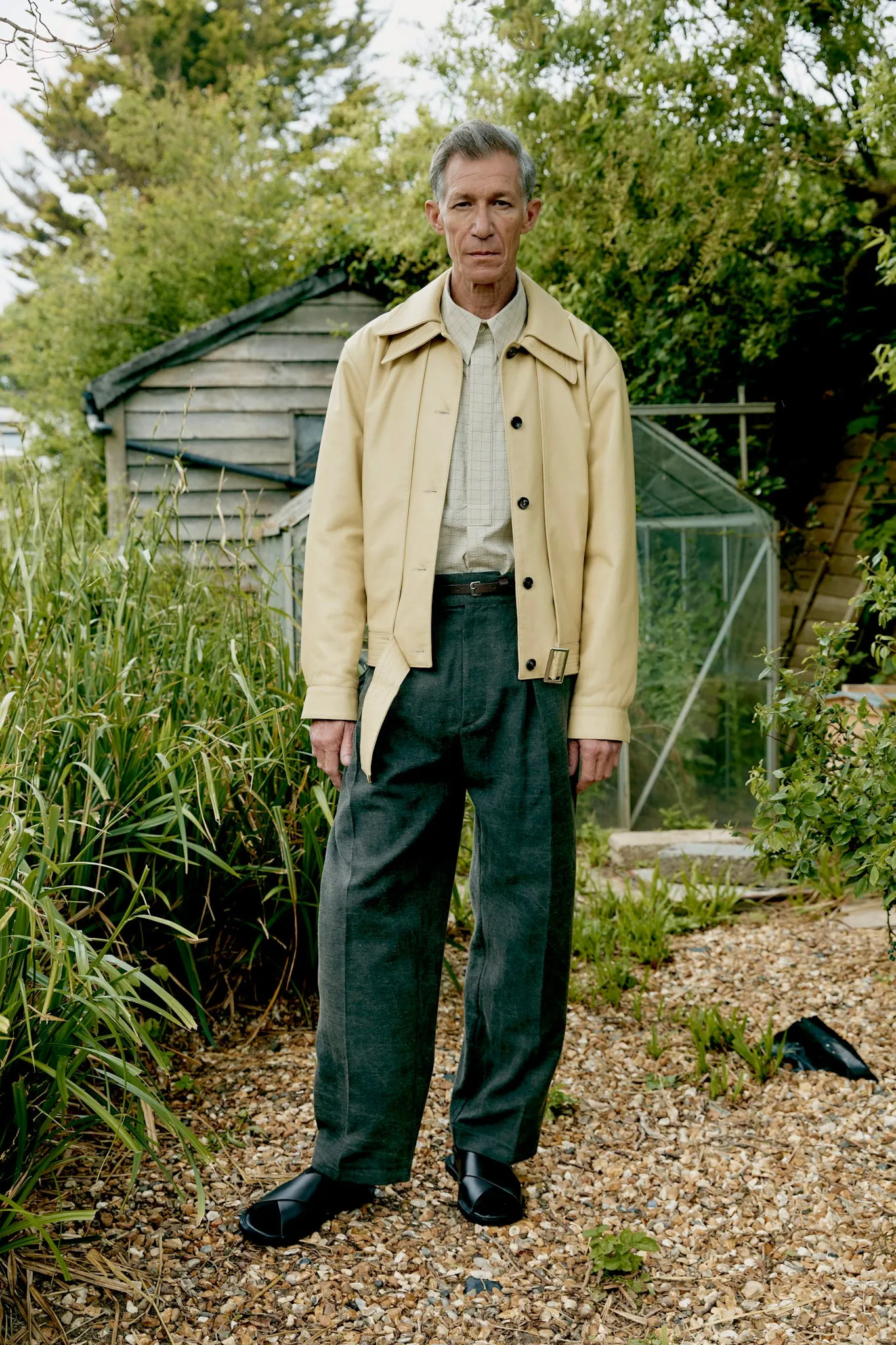 NAPPA LEATHER RAFE JACKET sold by Cawley