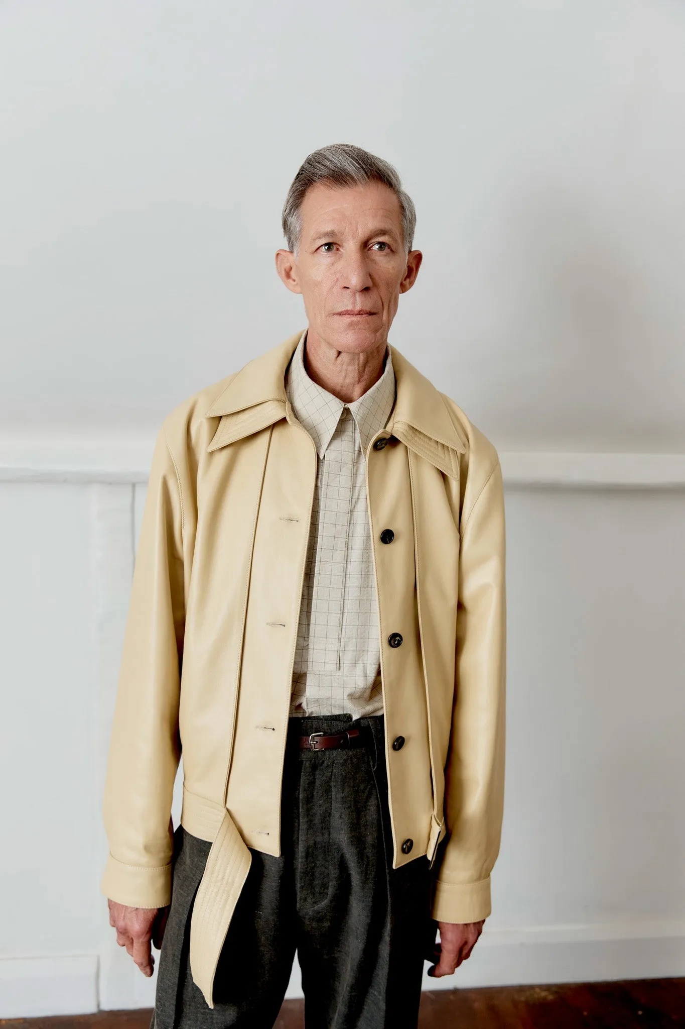 NAPPA LEATHER RAFE JACKET sold by Cawley product image thumbnail 3