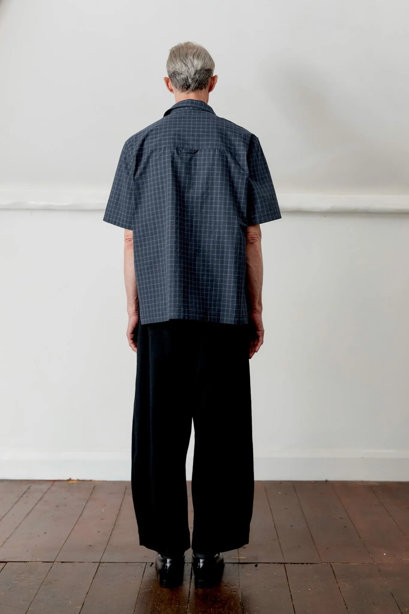 JAPANESE COTTON SEERSUCKER AUGUST SHIRT sold by Cawley product image thumbnail 3