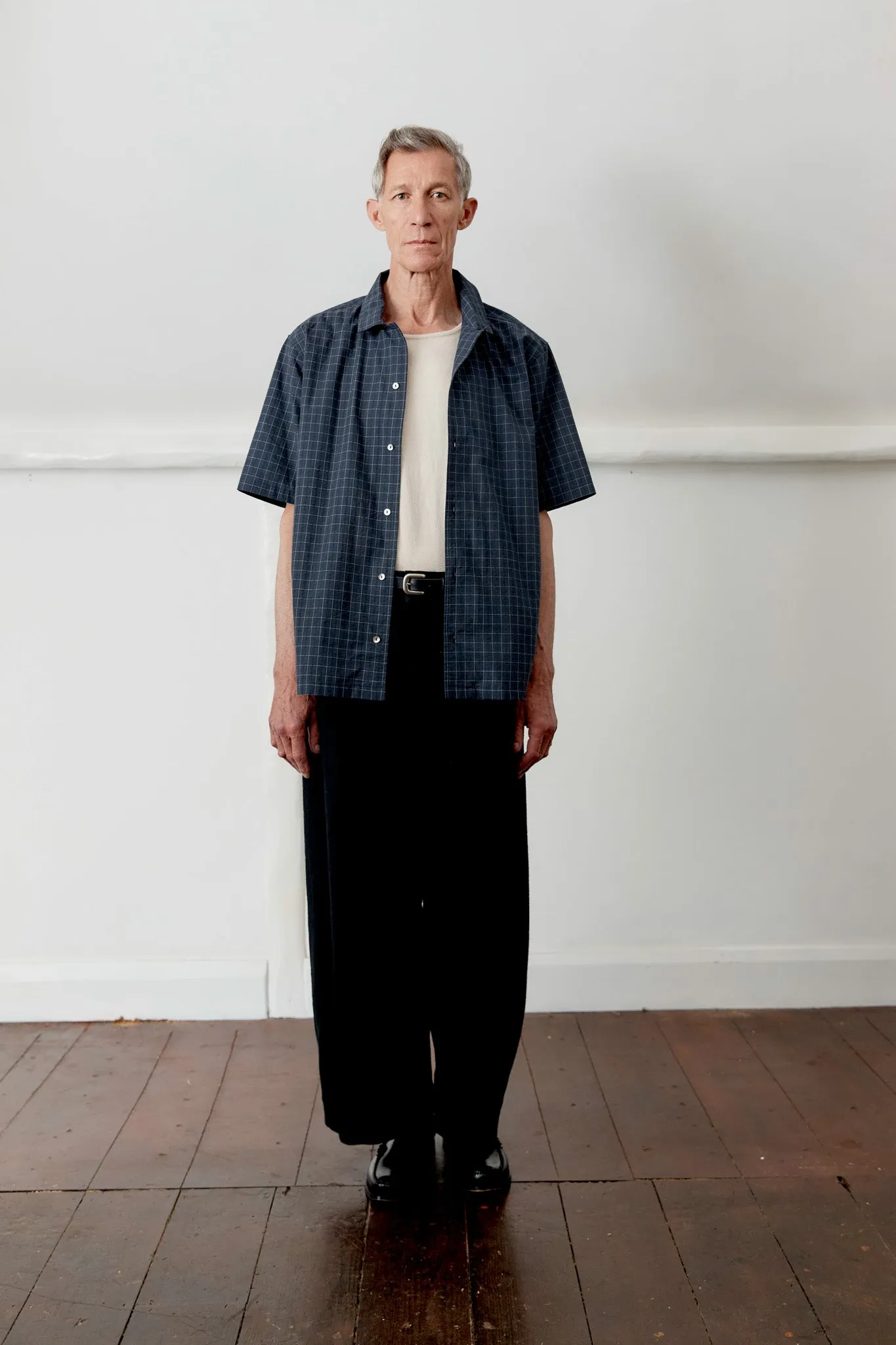 JAPANESE COTTON SEERSUCKER AUGUST SHIRT sold by Cawley product image thumbnail 2
