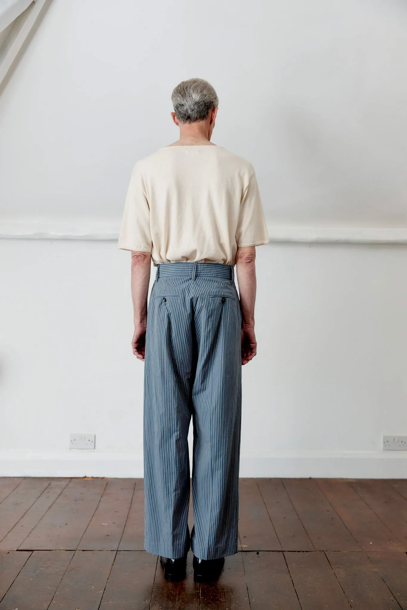 Japanese Typewriter Cotton Silas Trouser sold by Cawley product image thumbnail 2