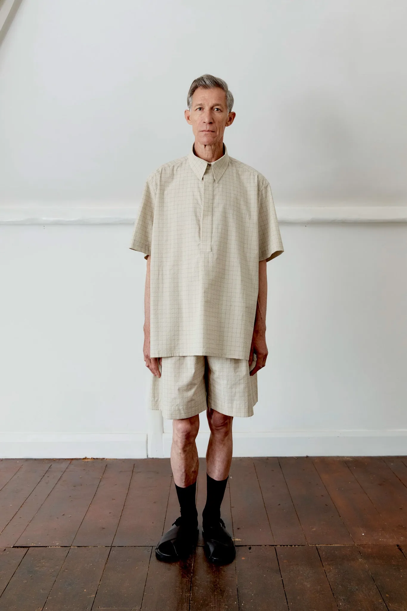 JAPANESE COTTON SEERSUCKER ELVAS SHIRT sold by Cawley product image thumbnail 3