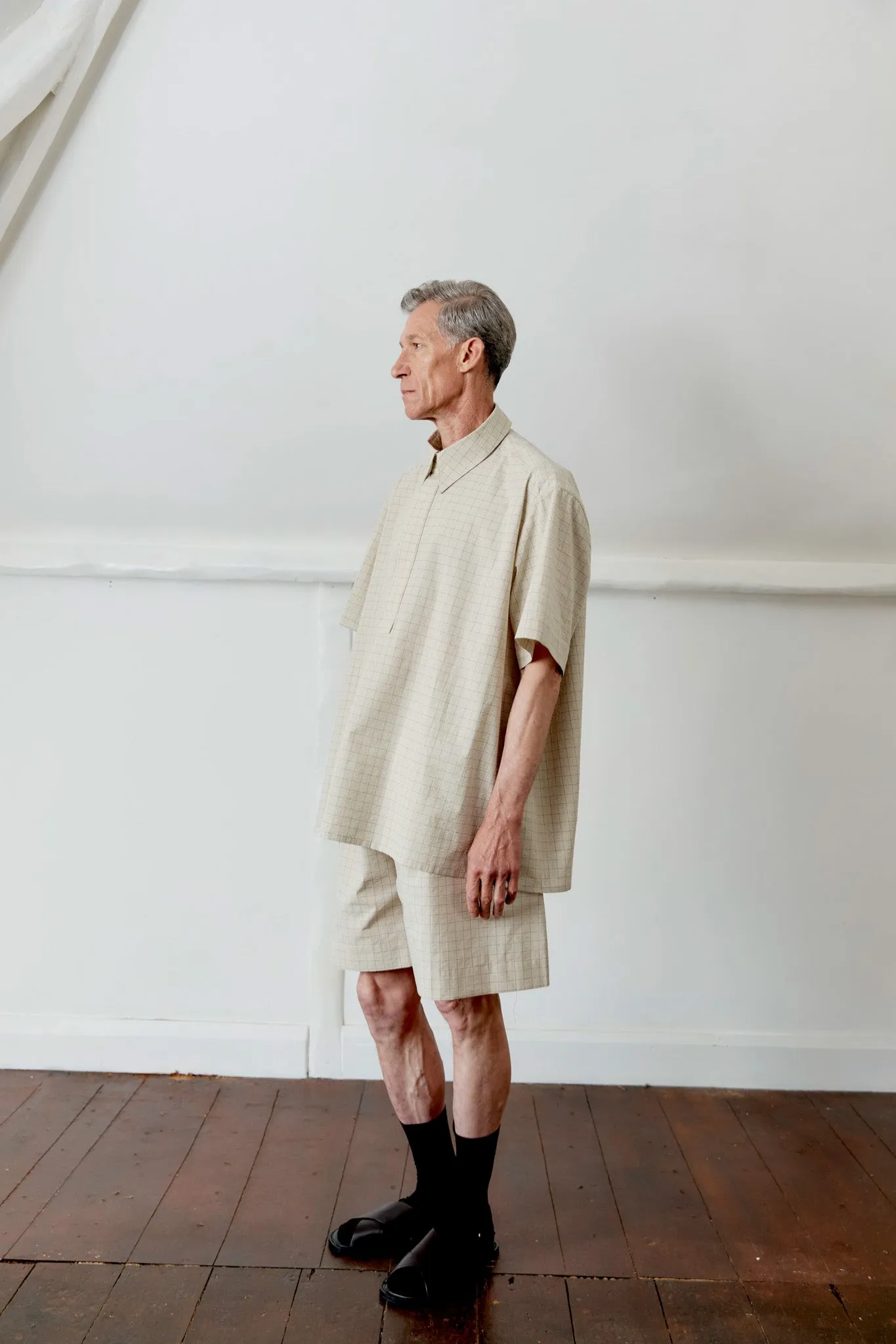 JAPANESE COTTON SEERSUCKER ELVAS SHIRT sold by Cawley product image thumbnail 2