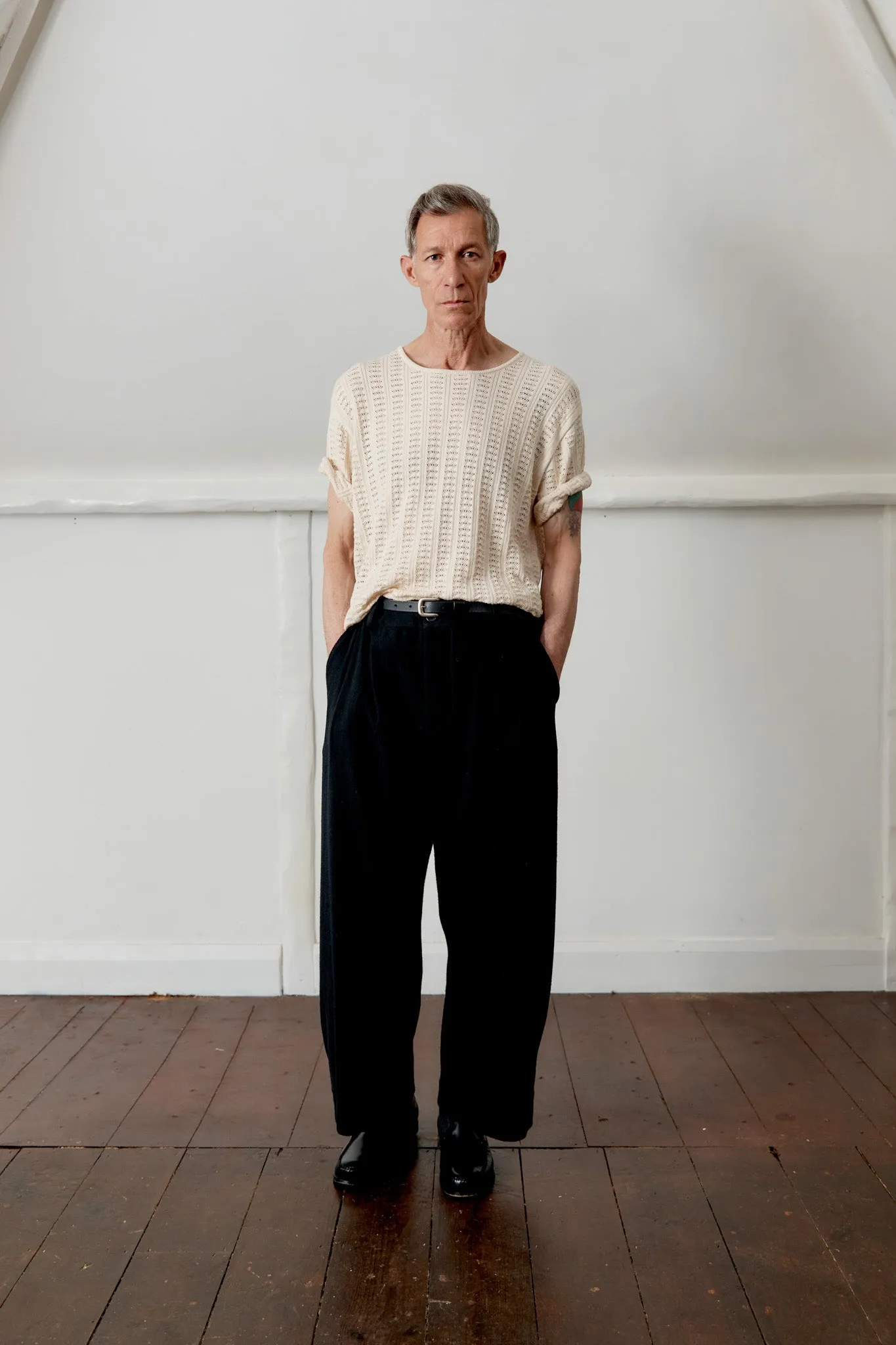 JAPANESE STITCH COTTON ROBBY TROUSER sold by Cawley product image thumbnail 2